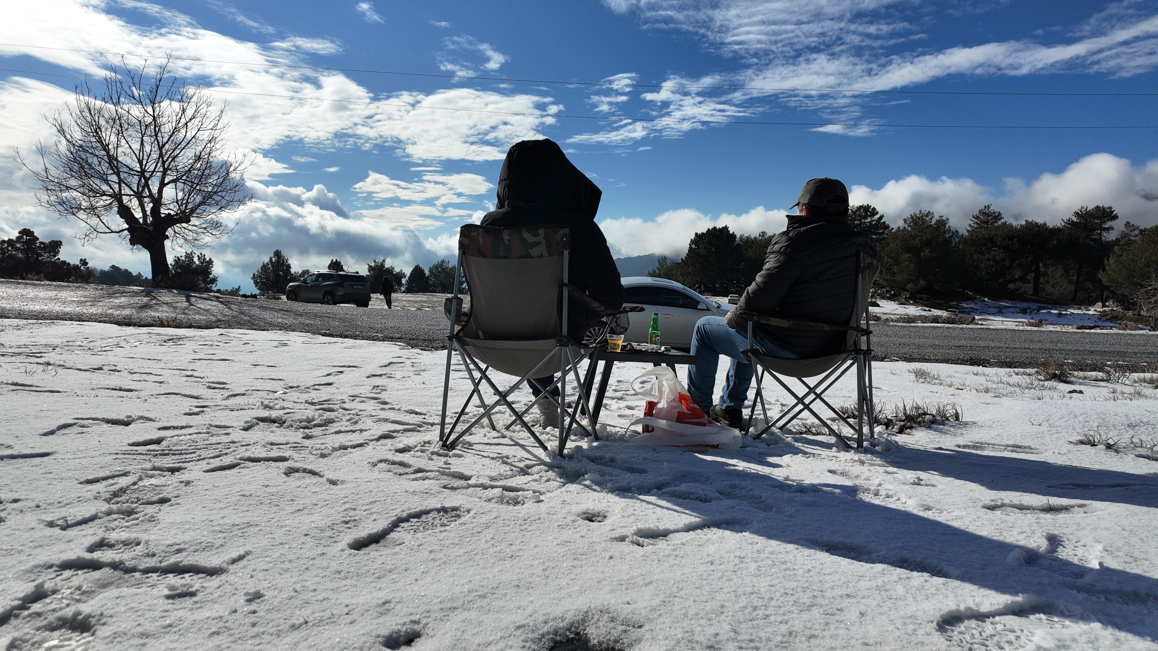 Aydın’da Paşa Yaylası’nda Kar Keyfi (3)