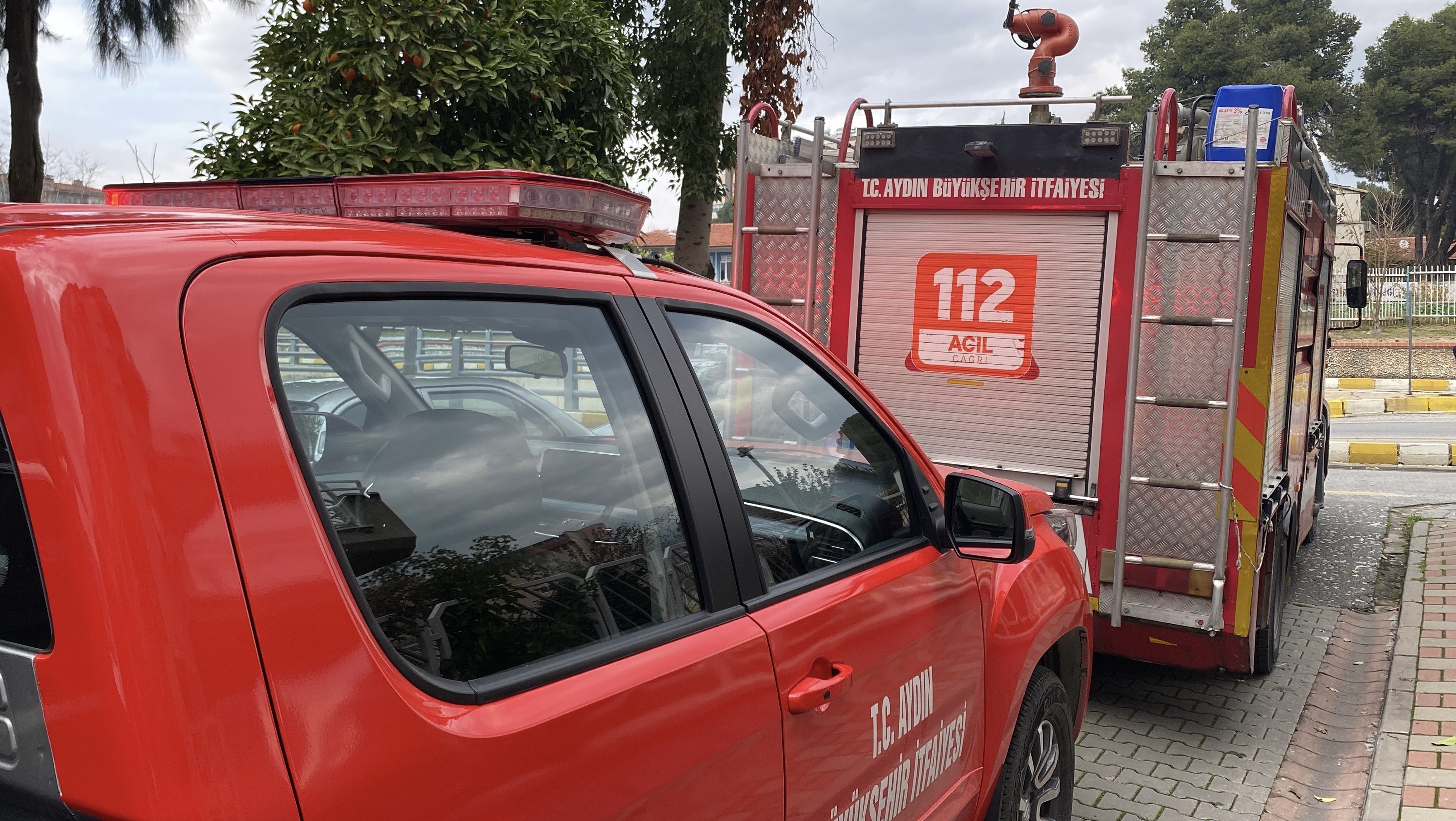 Aydın’da Taziye Evine Yemek Yapıyordu, Evi Yandı (1)