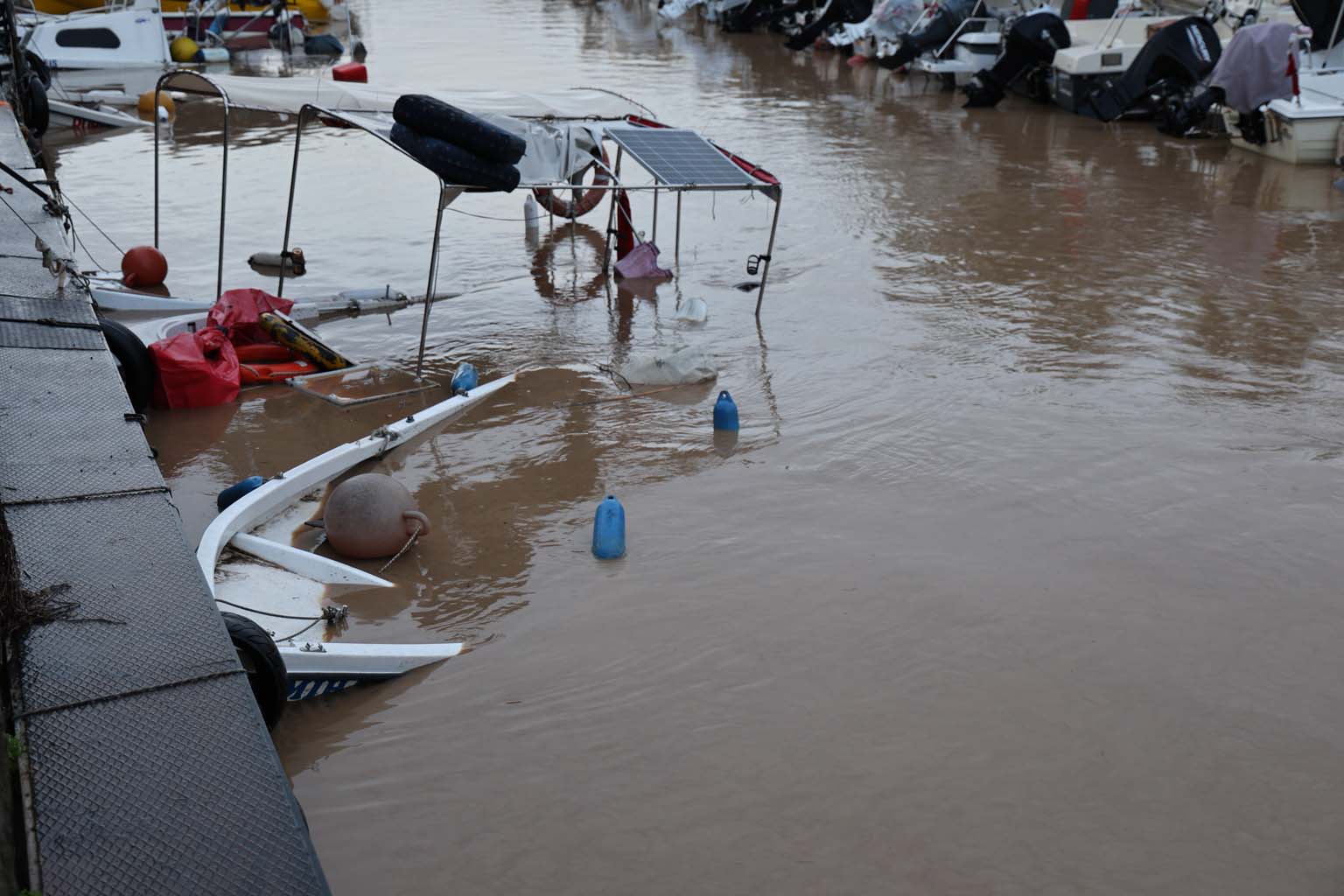 Aydın’da Tekneler Battı (6)