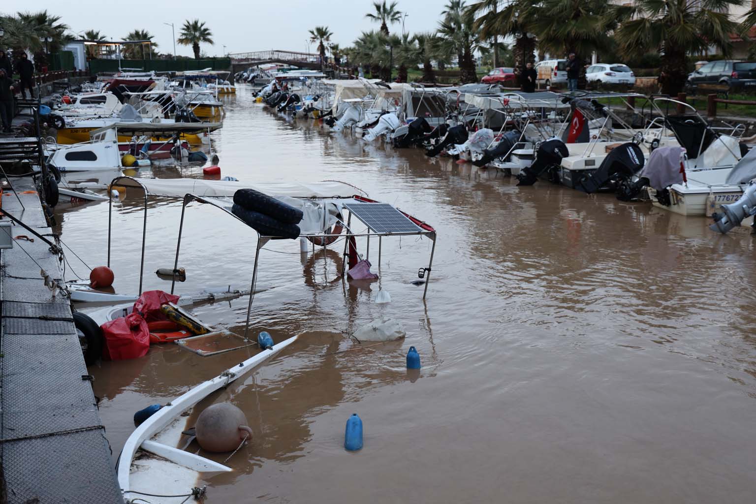Aydın’da Tekneler Battı (7)