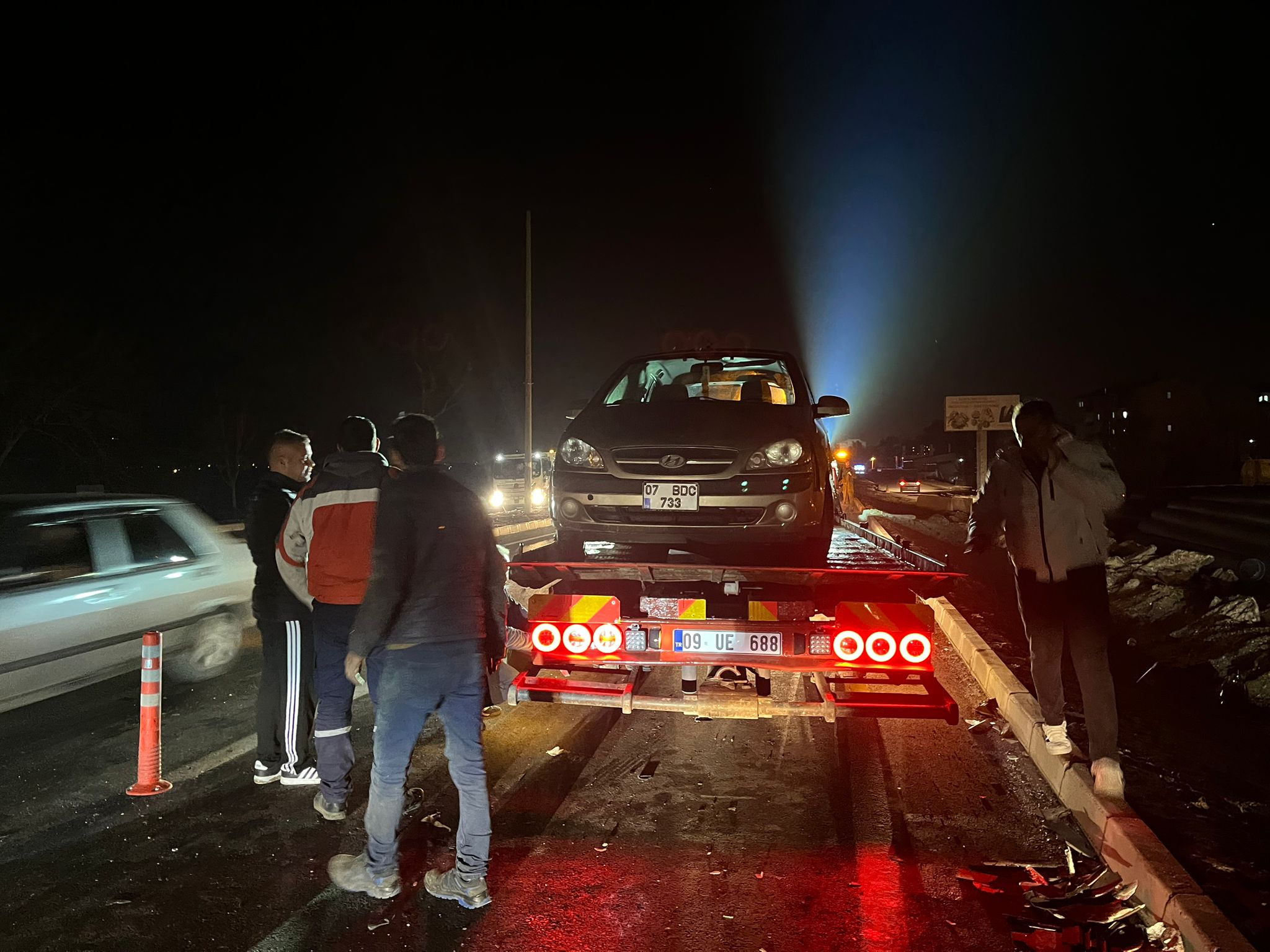 Aydın’da Zincirleme Trafik Kazası (2)-1