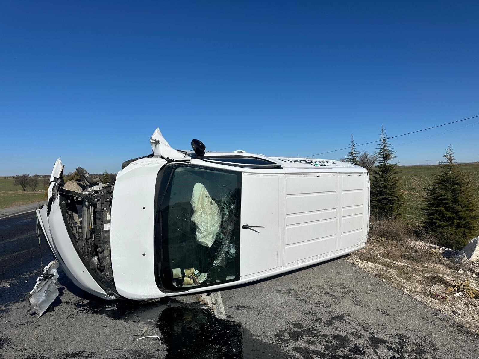 Feci Kazada Traktör Ikiye Bölündü (3)-1