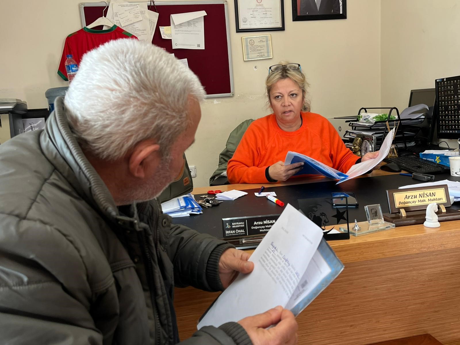 Kadın Muhtara Mahalleliden Tam Not (6)