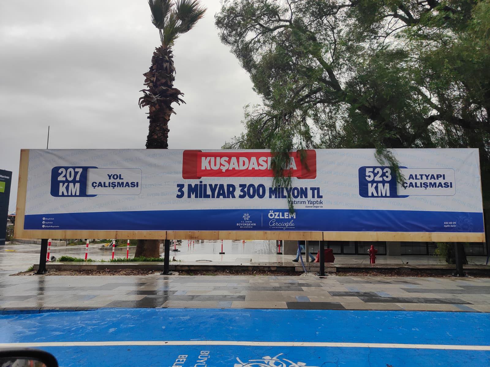 Kuşadası’nda Büyükşehir Belediyesi Sorumluluğundaki Alanlar Harabeye Döndü (11)