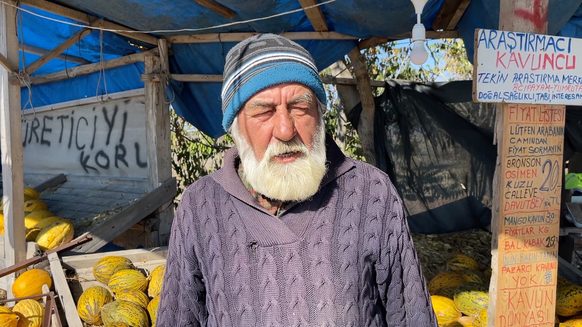 Mühendis Dede Emekliliğini Kavuna Adadı (4)