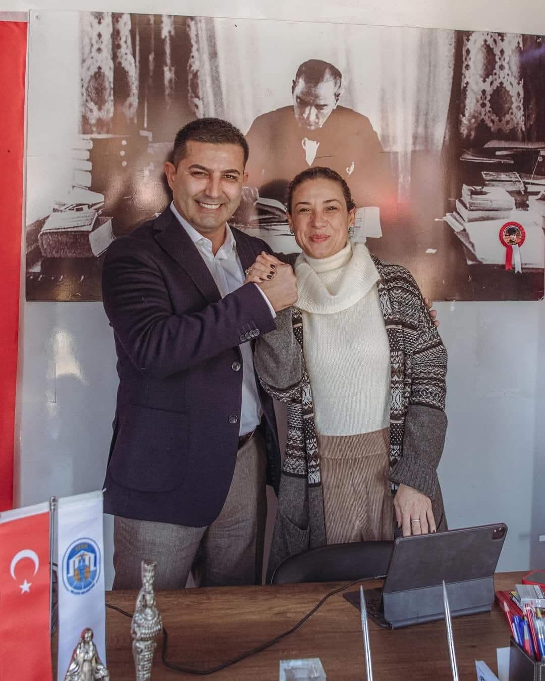 Ömer Günel’e Destek Yağıyor.. Selçuk Belediye Başkanı Sengel Kapım Sana Açık Komşum Kuşadası (2)