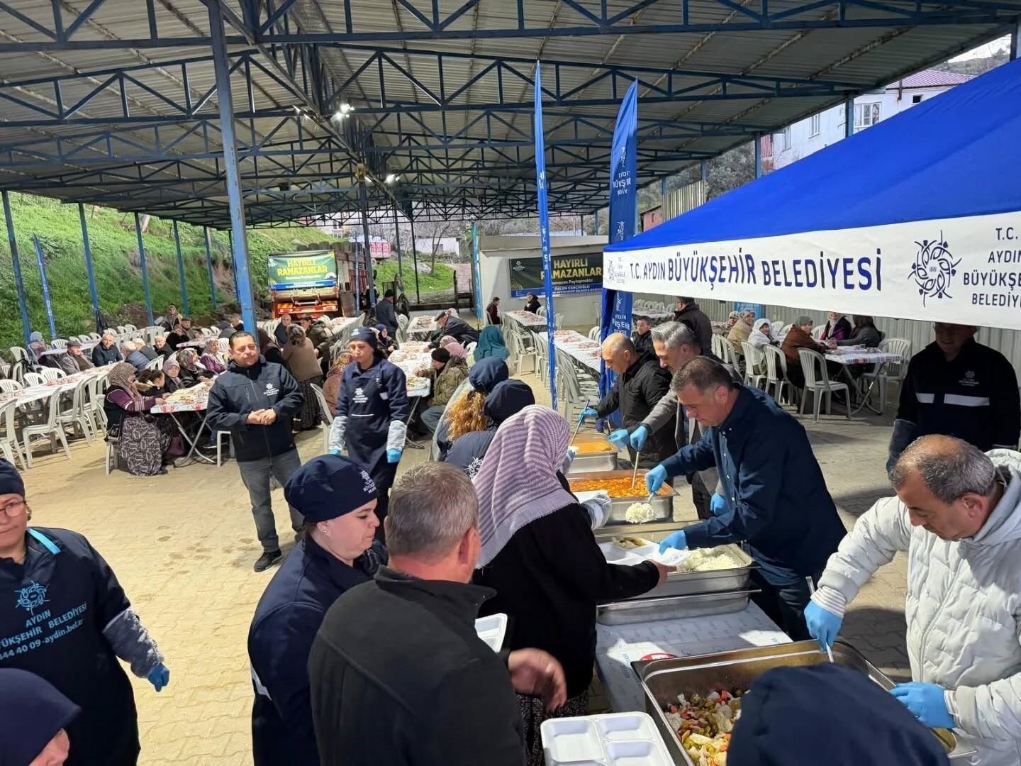 Aydın Büyükşehir’den Eğridere’de Iftar Sofrası (1)