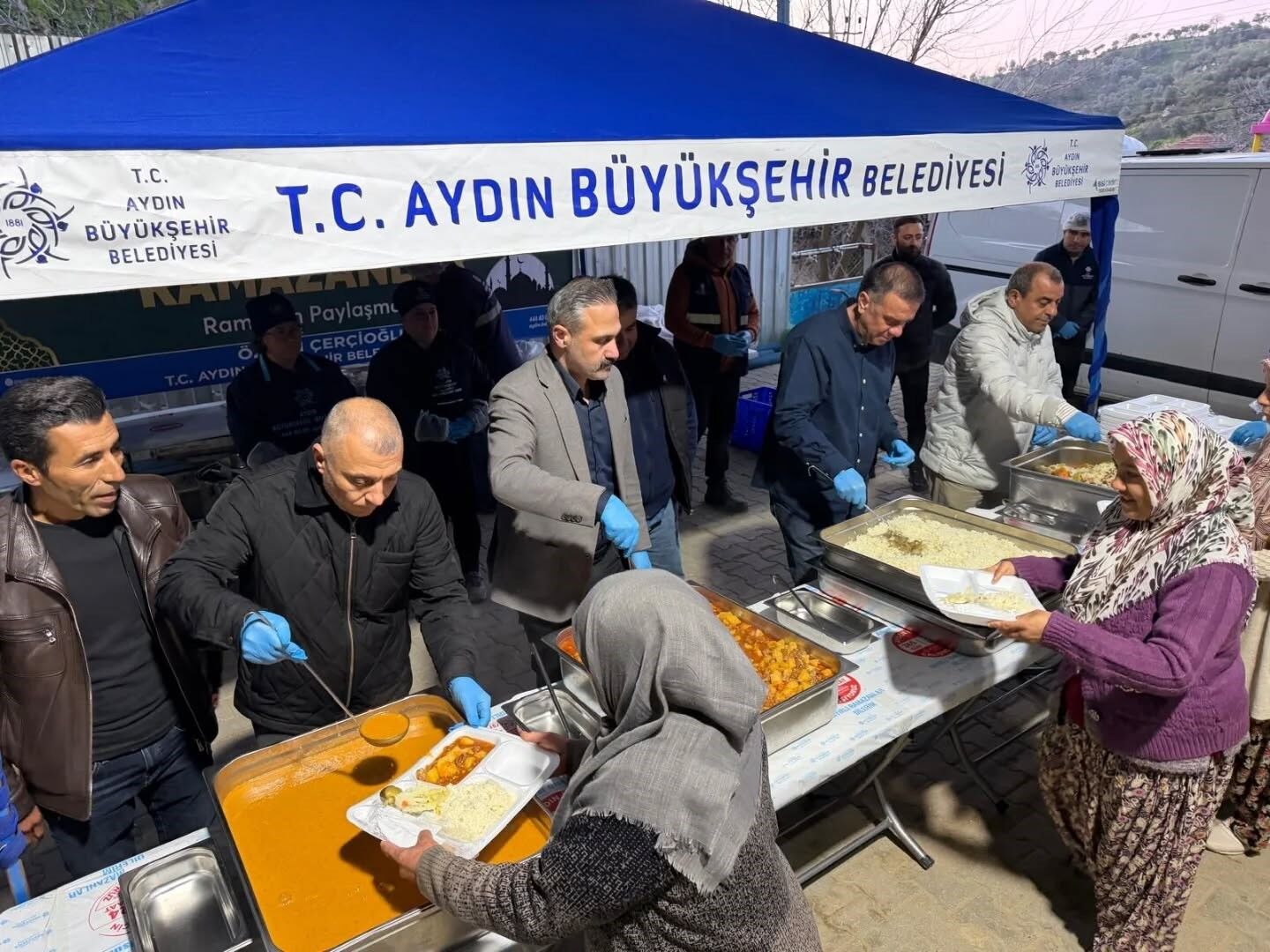 Aydın Büyükşehir’den Eğridere’de Iftar Sofrası (2)