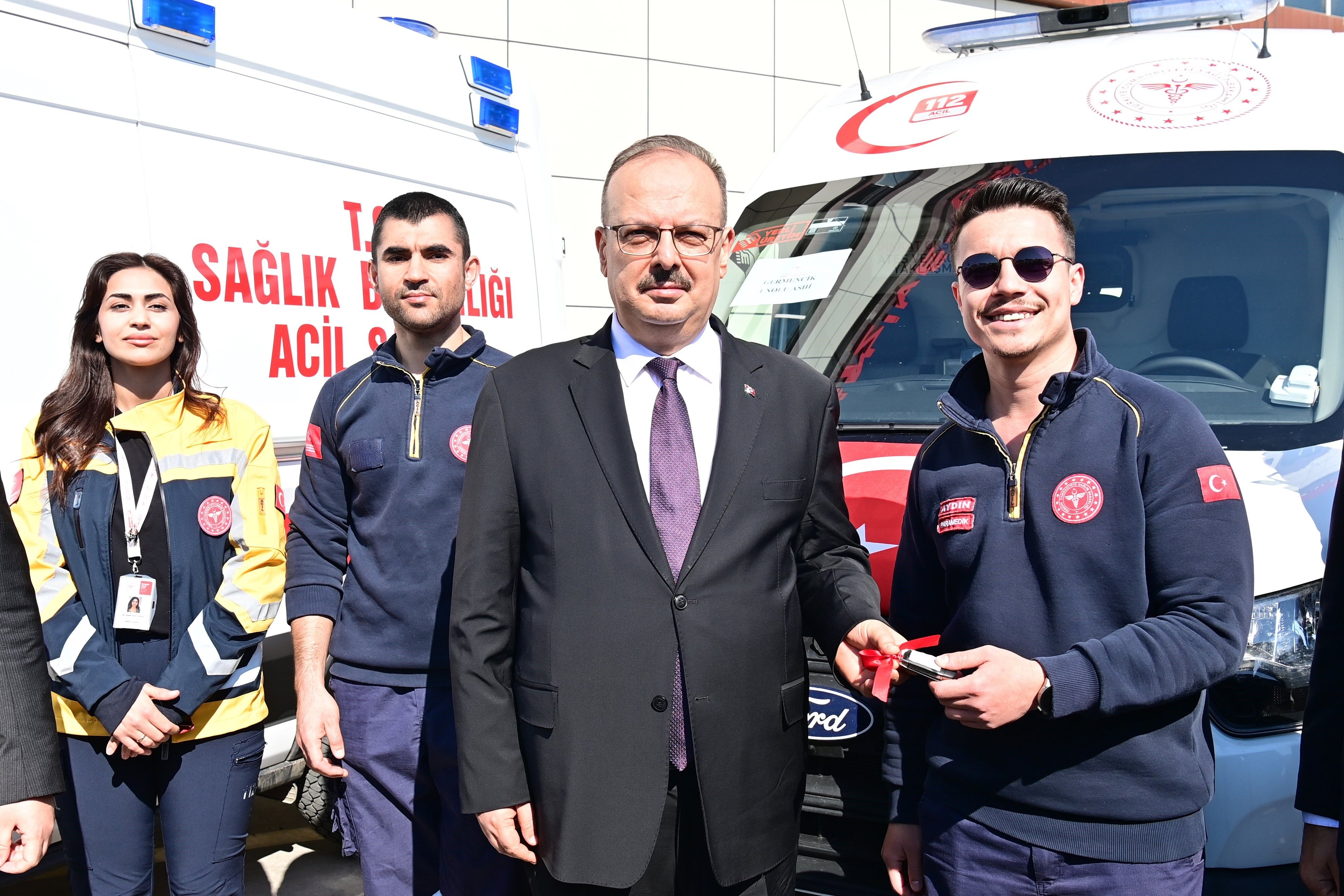 Aydın'da Acil Sağlık Filosuna 16 Yeni Ambulans (4)