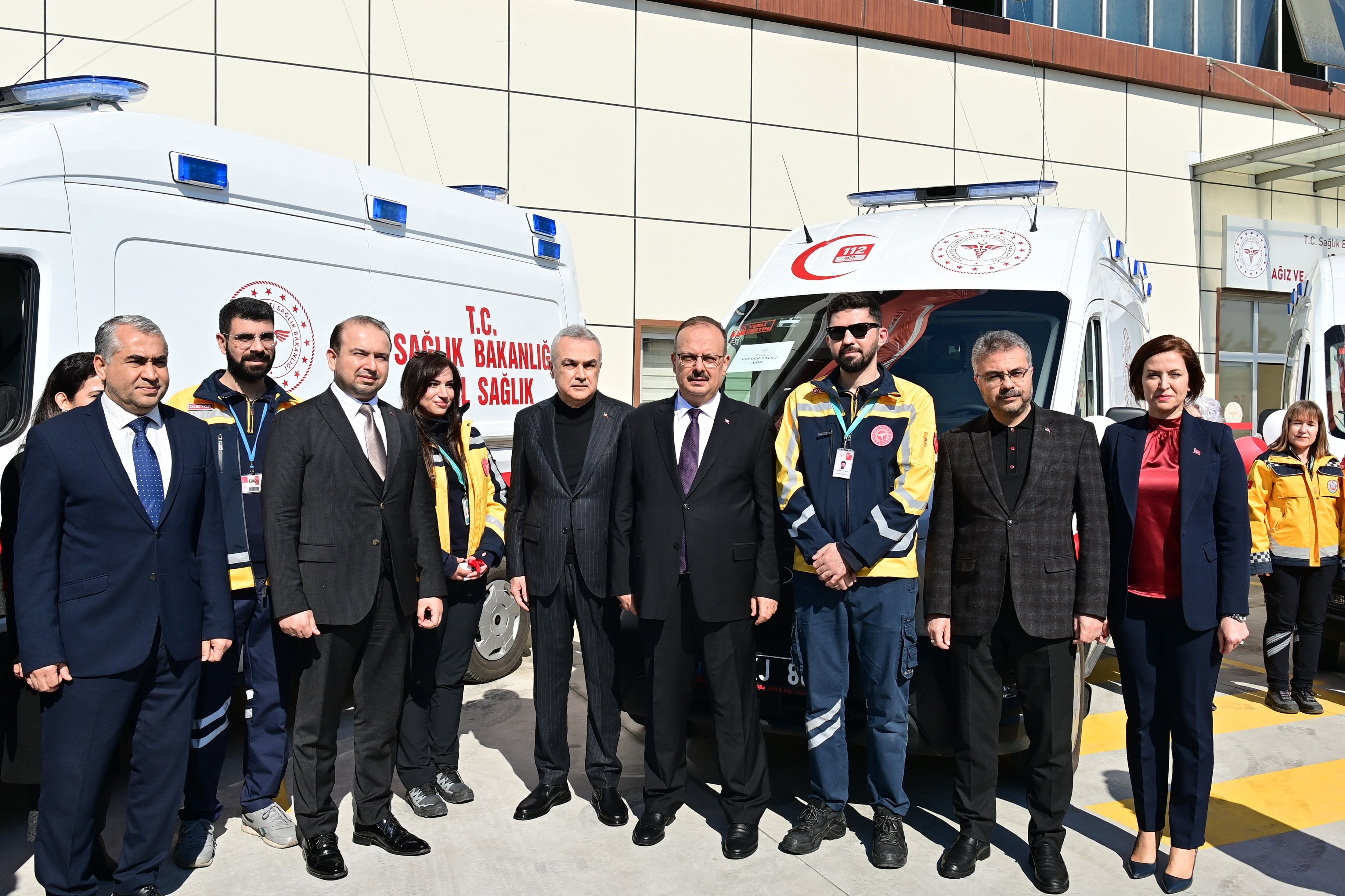Aydın'da Acil Sağlık Filosuna 16 Yeni Ambulans (5)