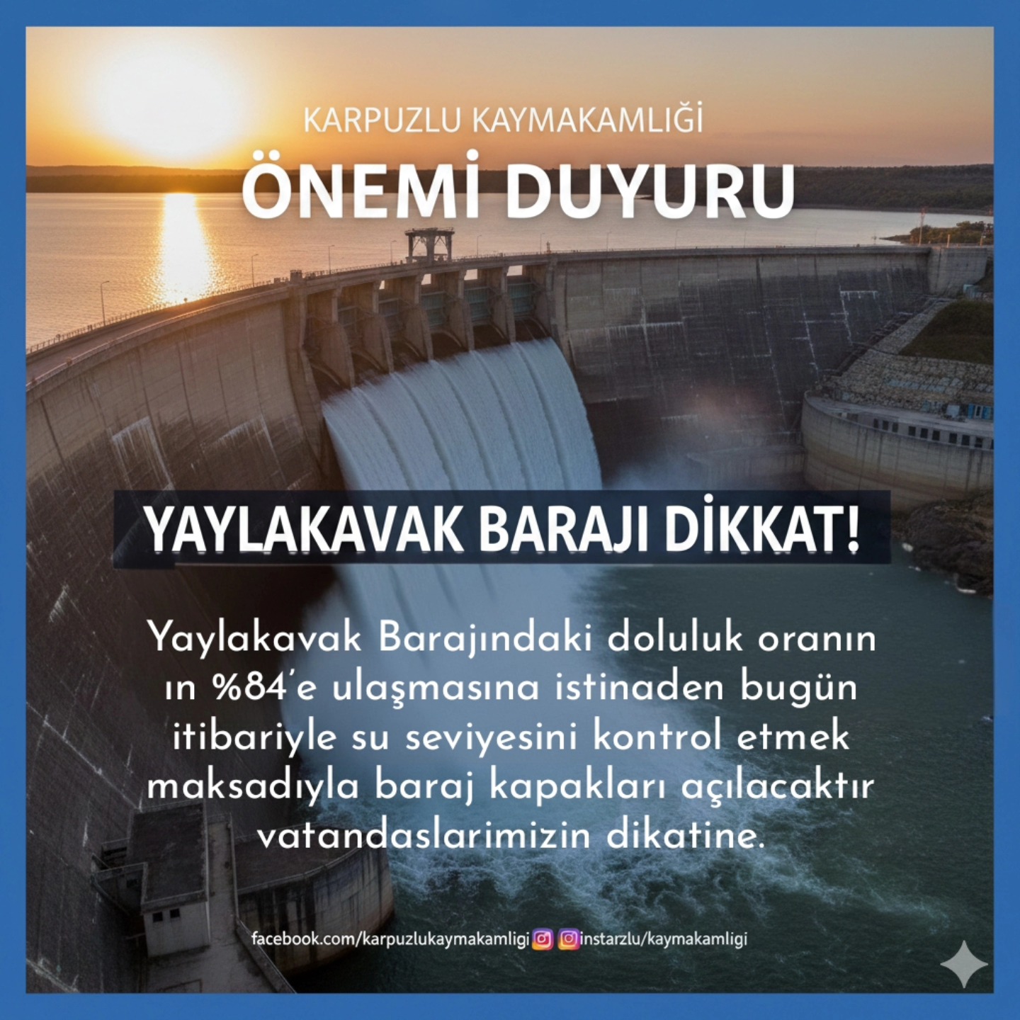 Aydın’da Baraj Kapakları Açılıyor (1)