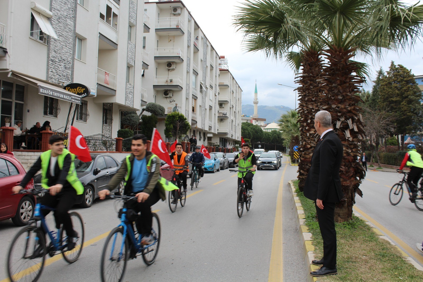 Aydın’da Bayrak Için Pedal Çevirdiler (3)