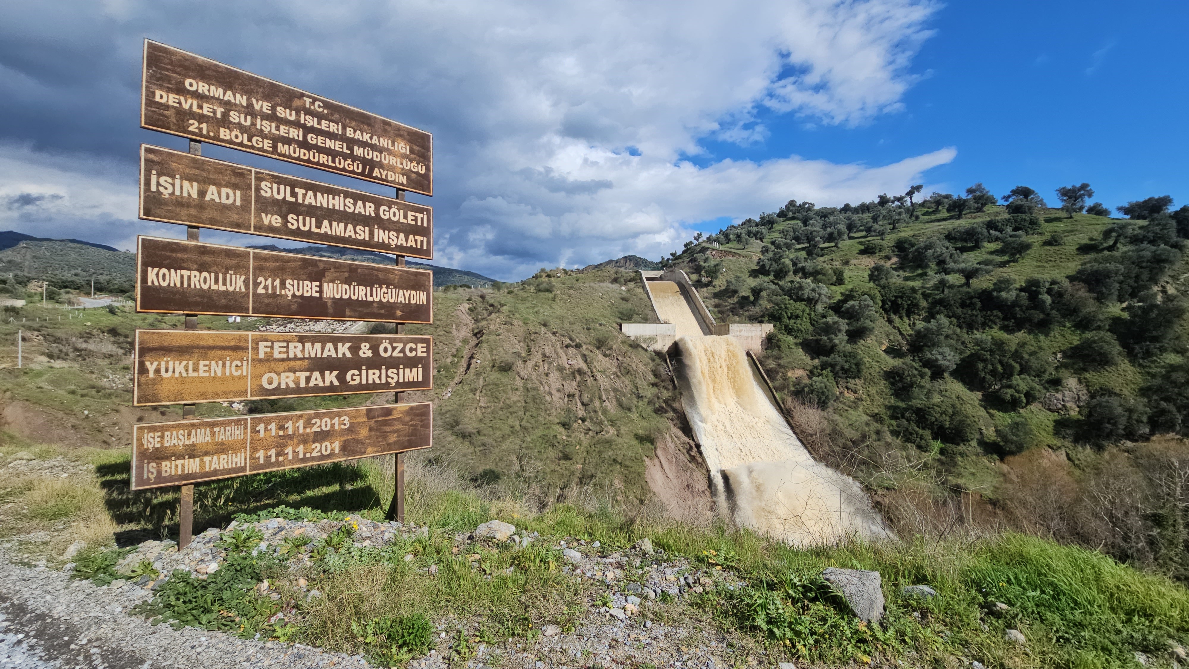 Aydın’da Göletler Taştı (3)