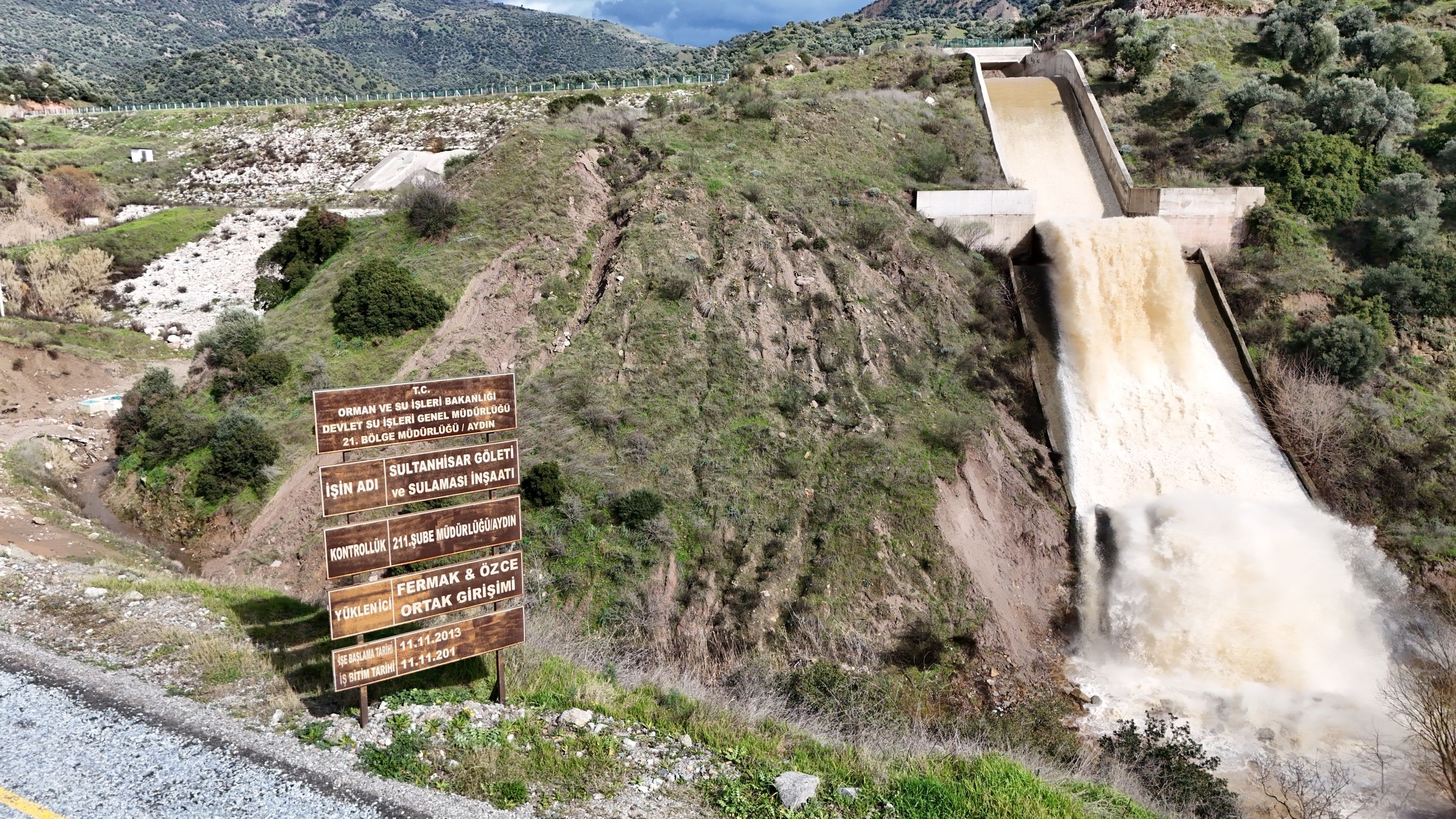 Aydın’da Göletler Taştı (5)