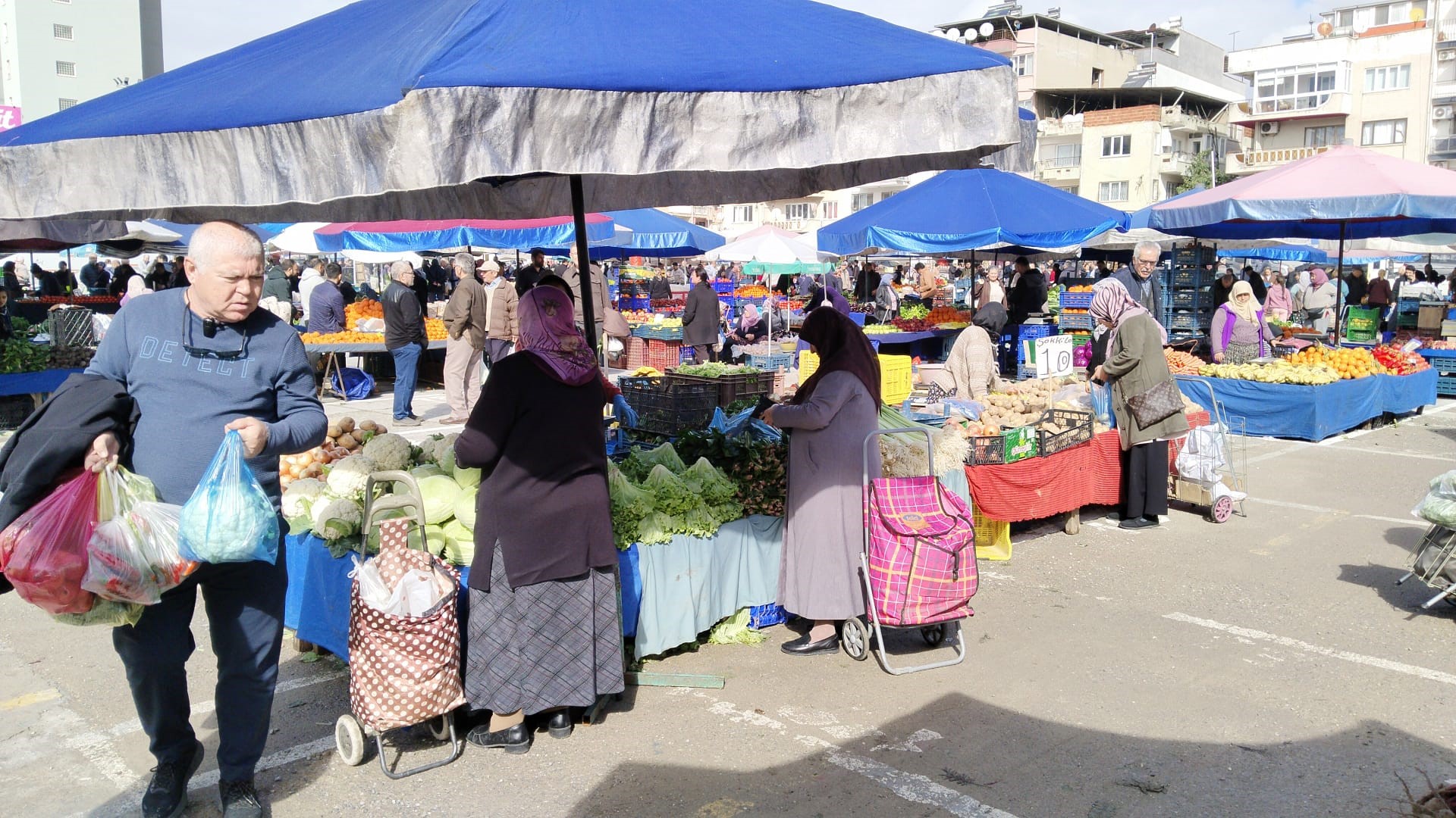 Aydın’da Semt Pazarının Yeri Değişti (4)