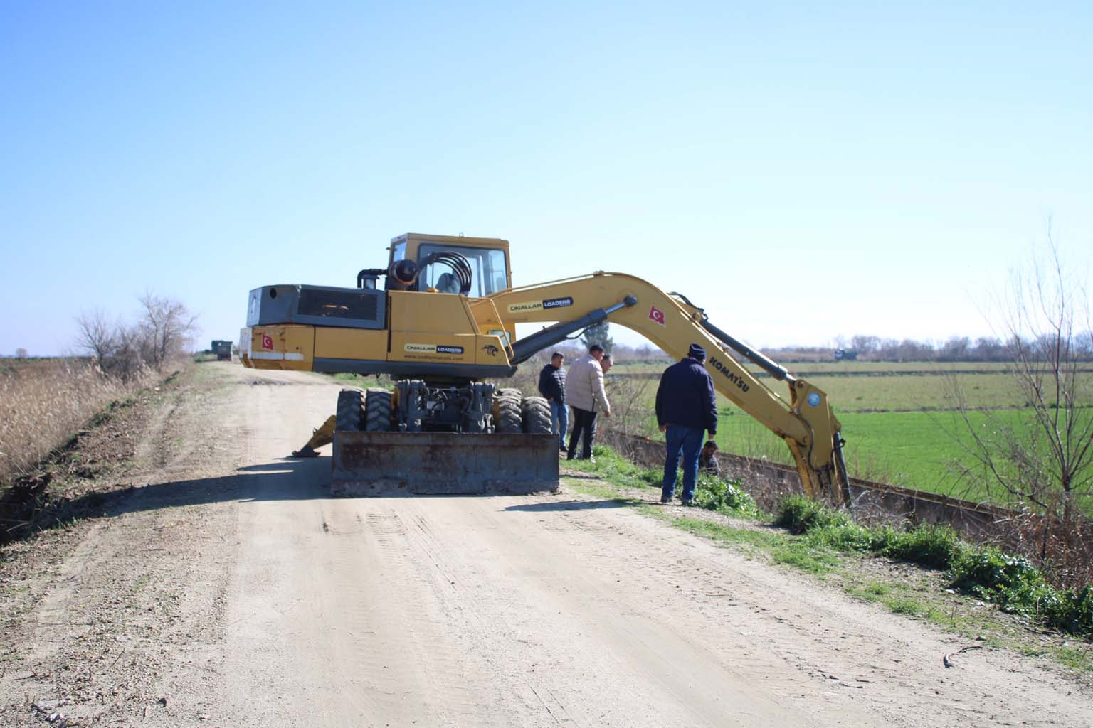 Aydın’da Tarlalar Sular Altında, Menderes Taştı (10)