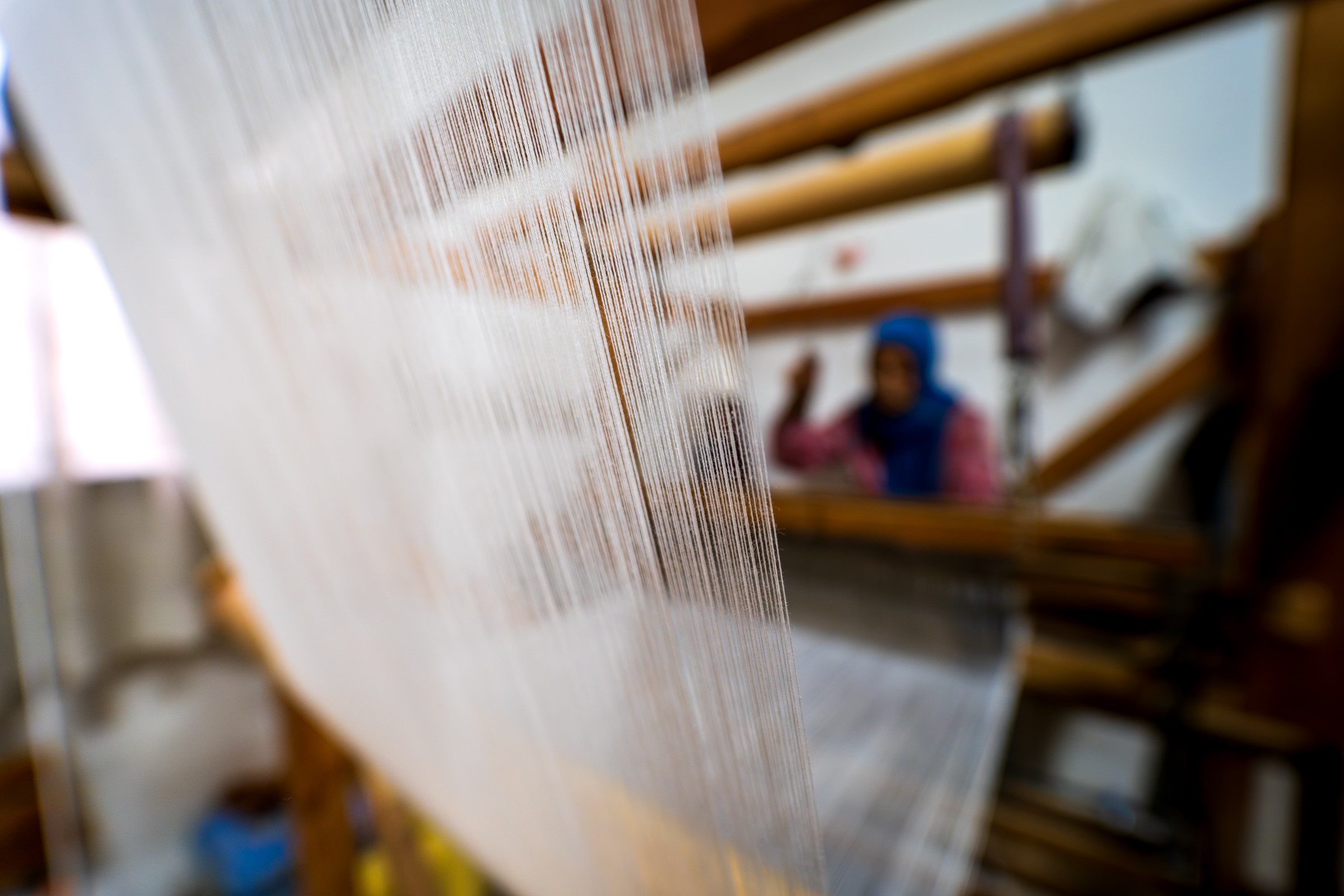 Bir Dönem Gemilere Yelken Olan, 1970'Li Yıllarda Makineleşme Ve Konfeksiyon Atölyeleriyle Üretimi Duran Manisa Bezi, Geleneksel Tezgâhlarda (3)