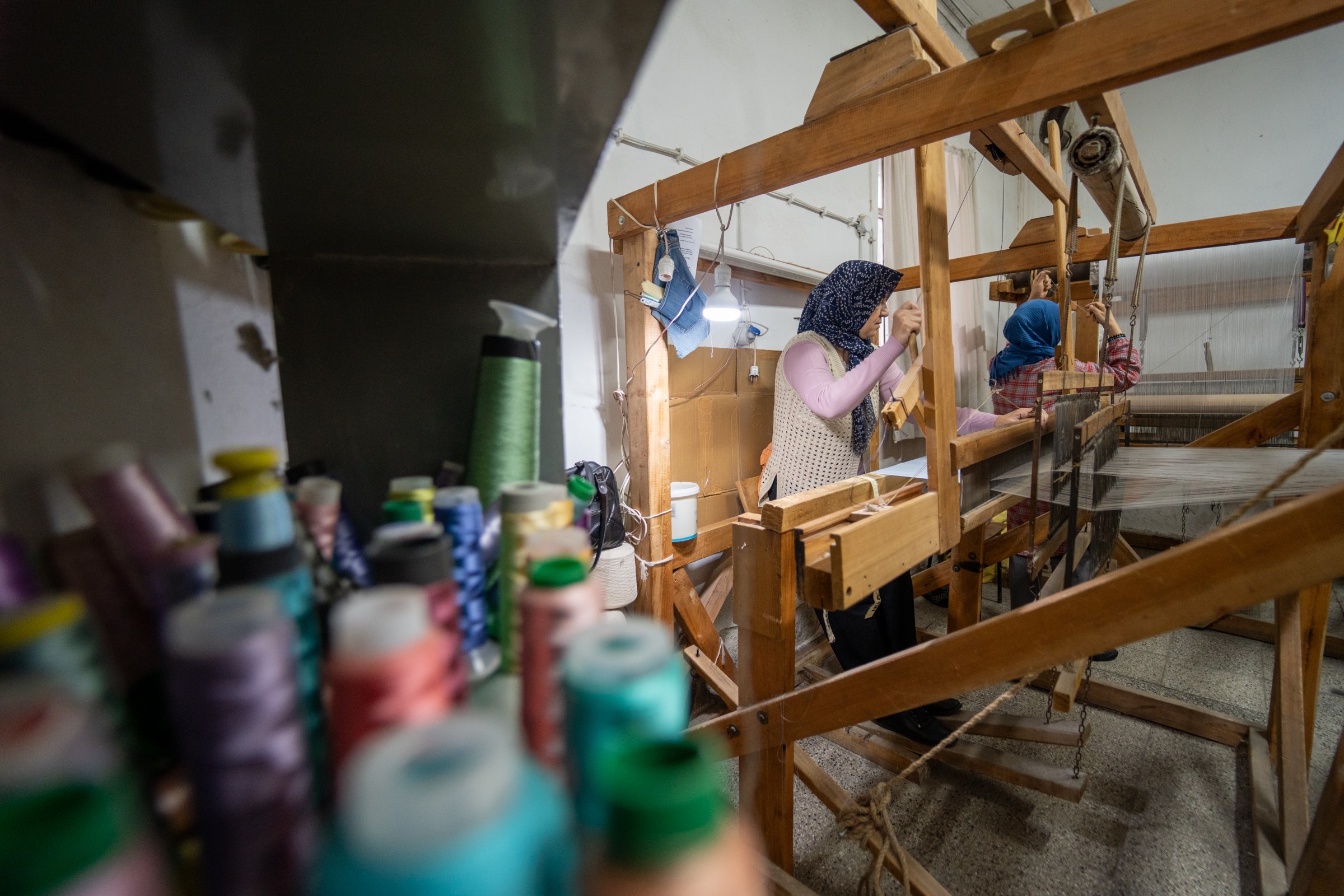 Bir Dönem Gemilere Yelken Olan, 1970'Li Yıllarda Makineleşme Ve Konfeksiyon Atölyeleriyle Üretimi Duran Manisa Bezi, Geleneksel Tezgâhlarda (5)