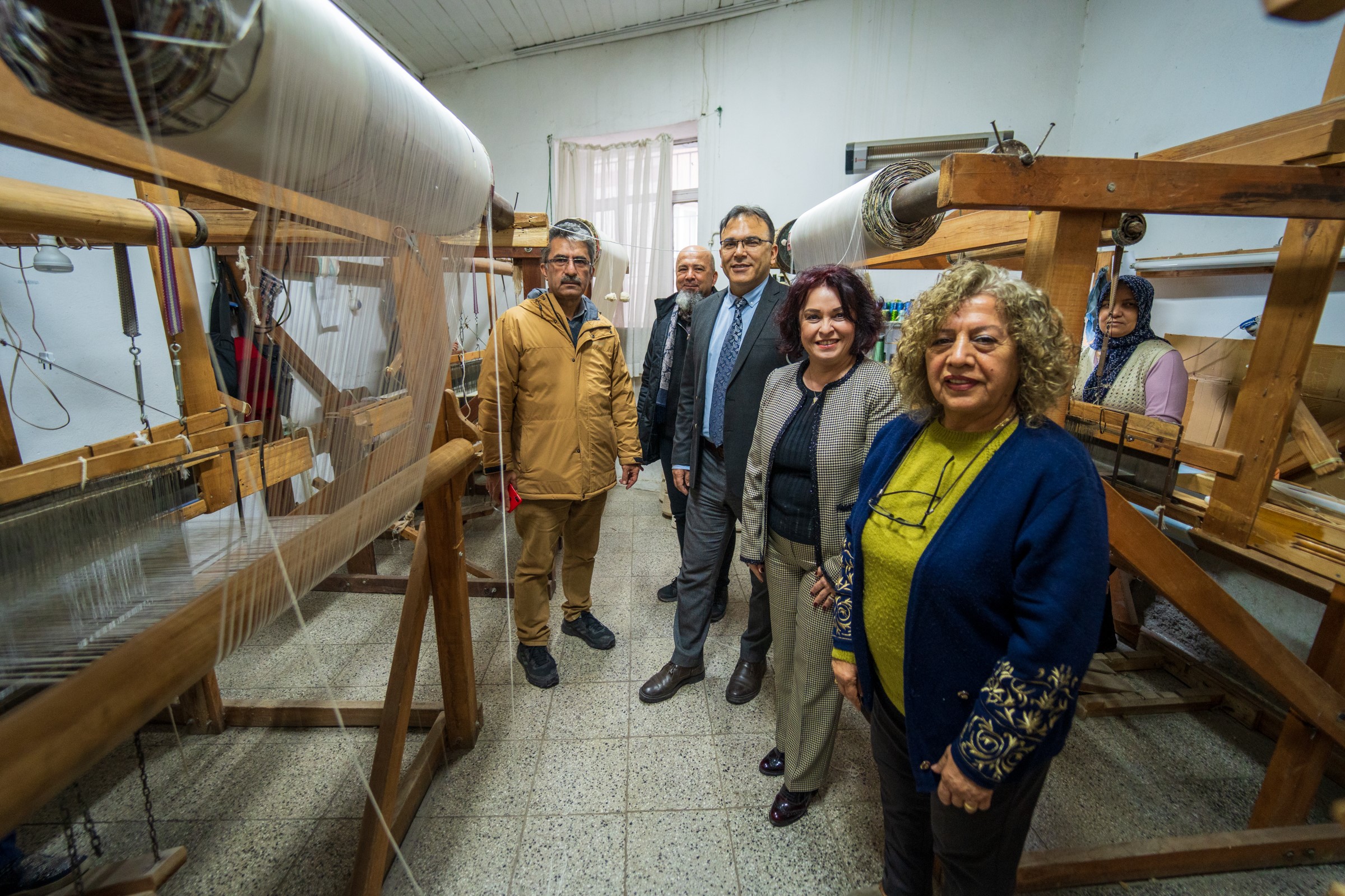 Bir Dönem Gemilere Yelken Olan, 1970'Li Yıllarda Makineleşme Ve Konfeksiyon Atölyeleriyle Üretimi Duran Manisa Bezi, Geleneksel Tezgâhlarda (6)