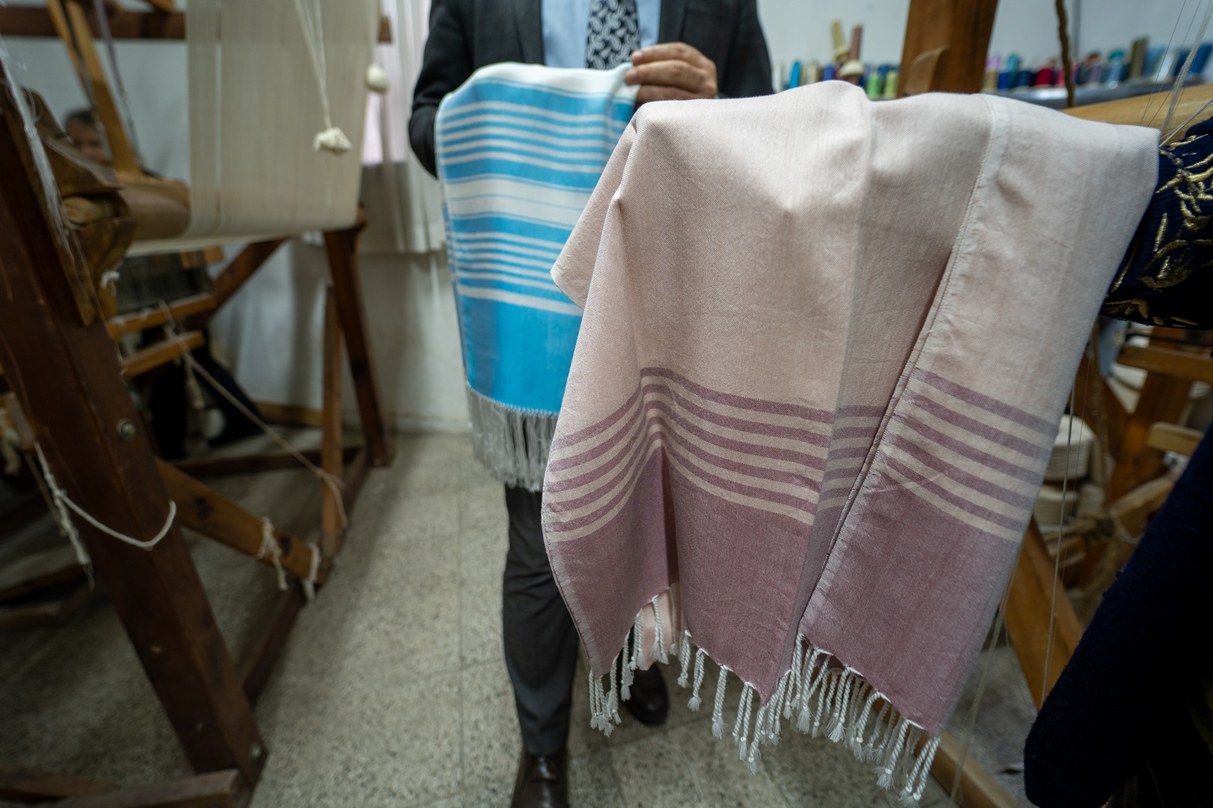 Bir Dönem Gemilere Yelken Olan, 1970'Li Yıllarda Makineleşme Ve Konfeksiyon Atölyeleriyle Üretimi Duran Manisa Bezi, Geleneksel Tezgâhlarda (9)