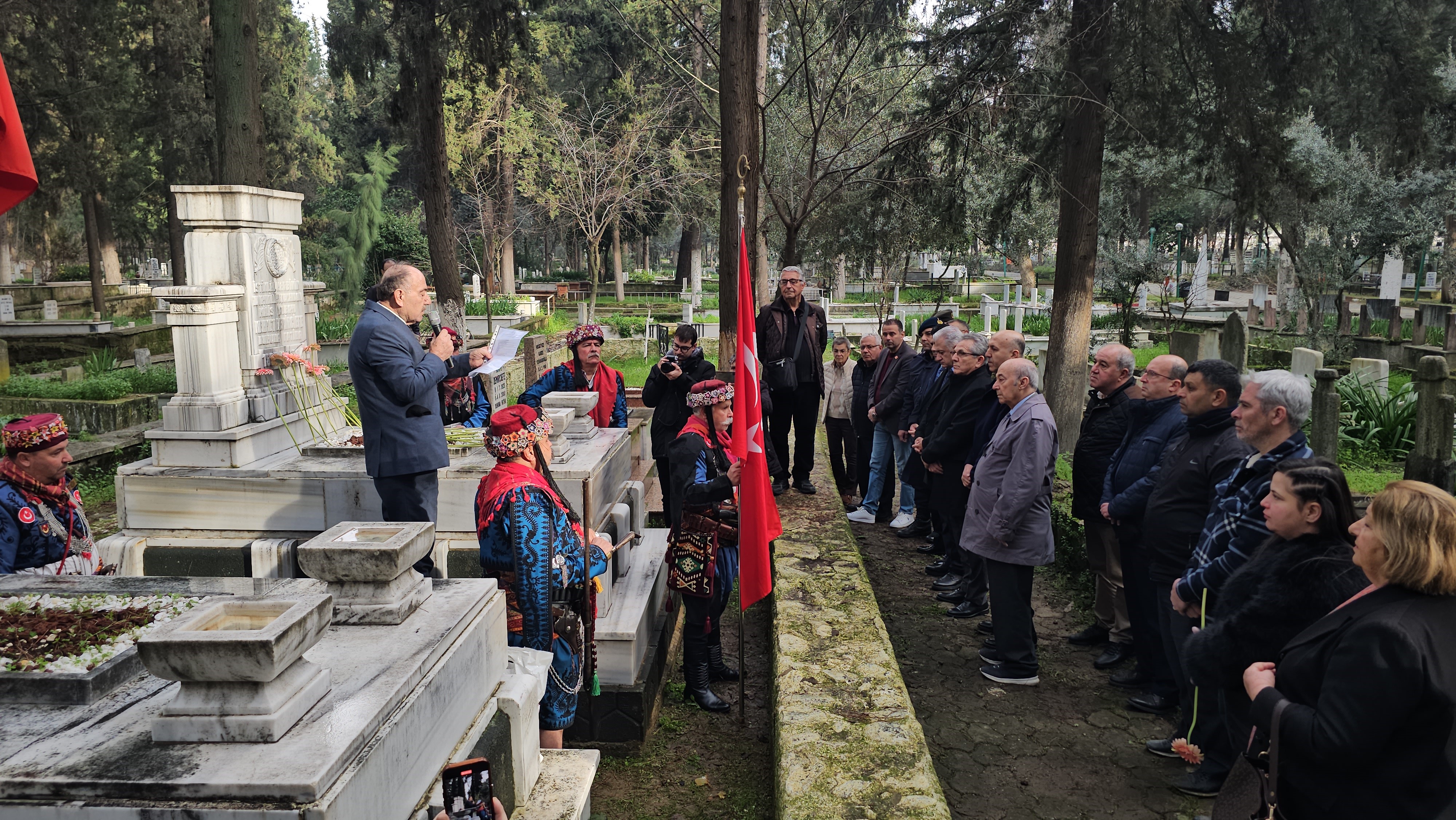 Demirci Mehmet Efe Nazilli'deki Mezarı Başında Anıldı (2)