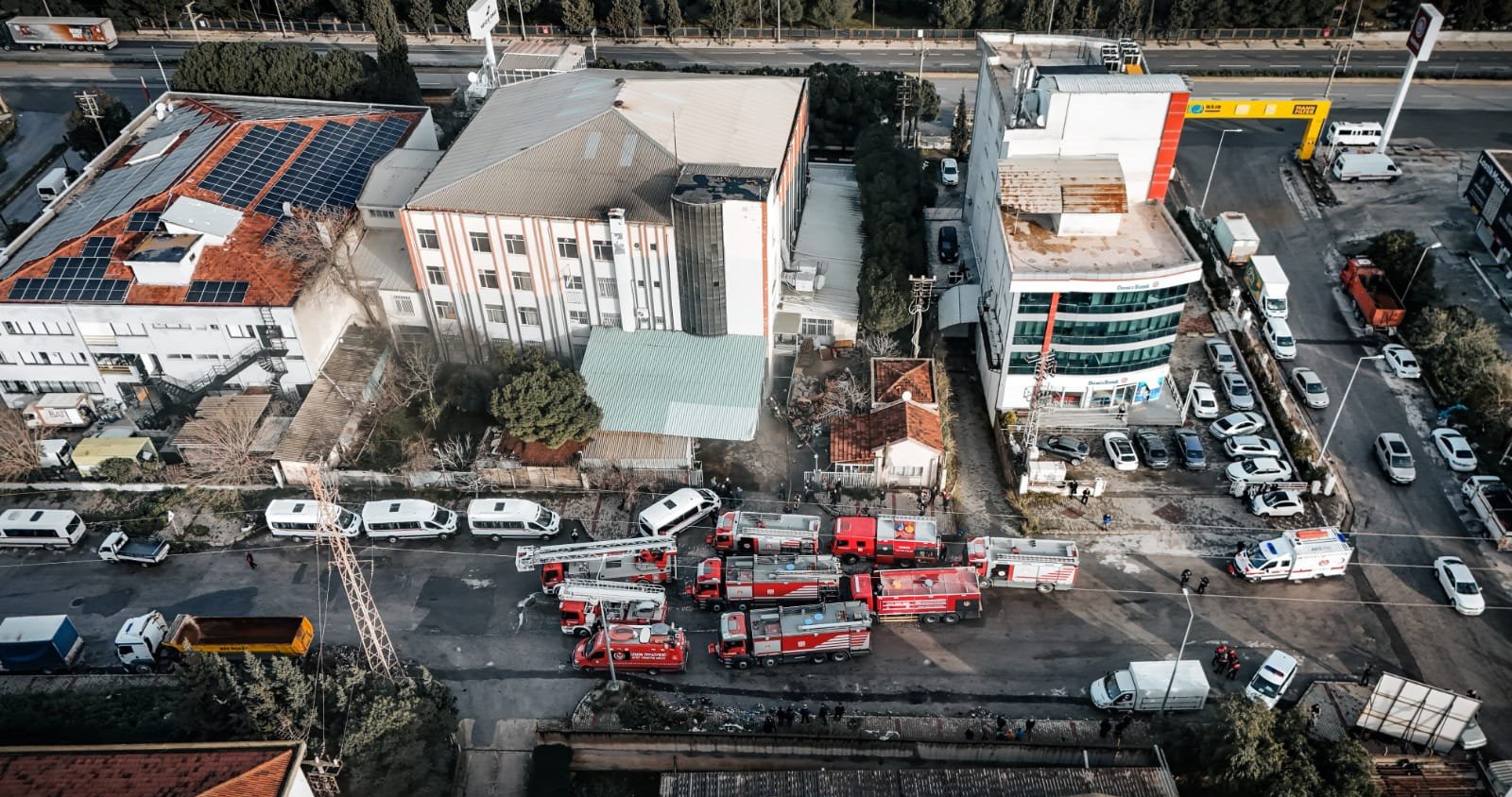 Fabrikada Yangın Çıktı (3)