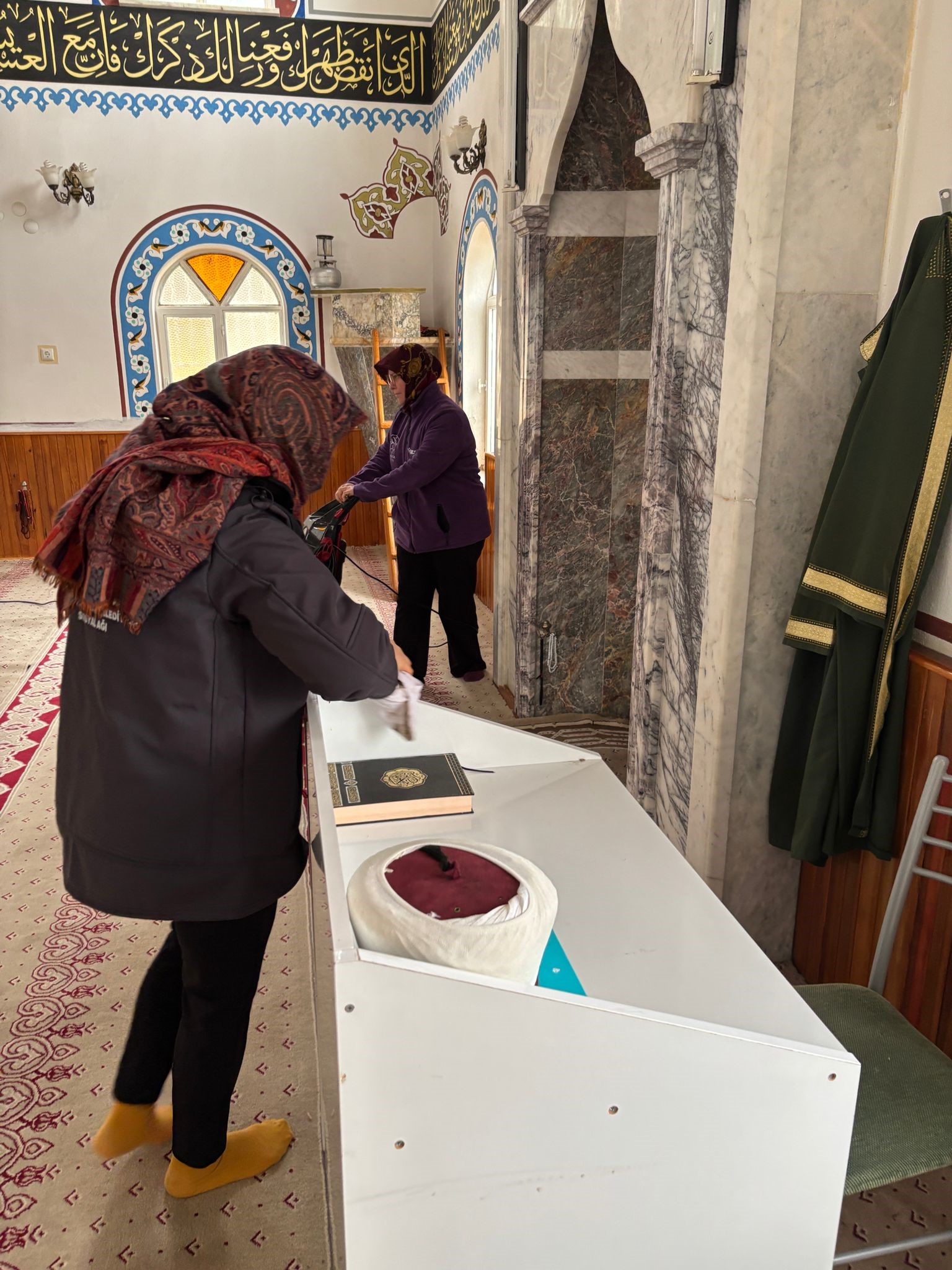 Germencik'te Ramazan Ayı Öncesi Camiler Temizlendi (5)