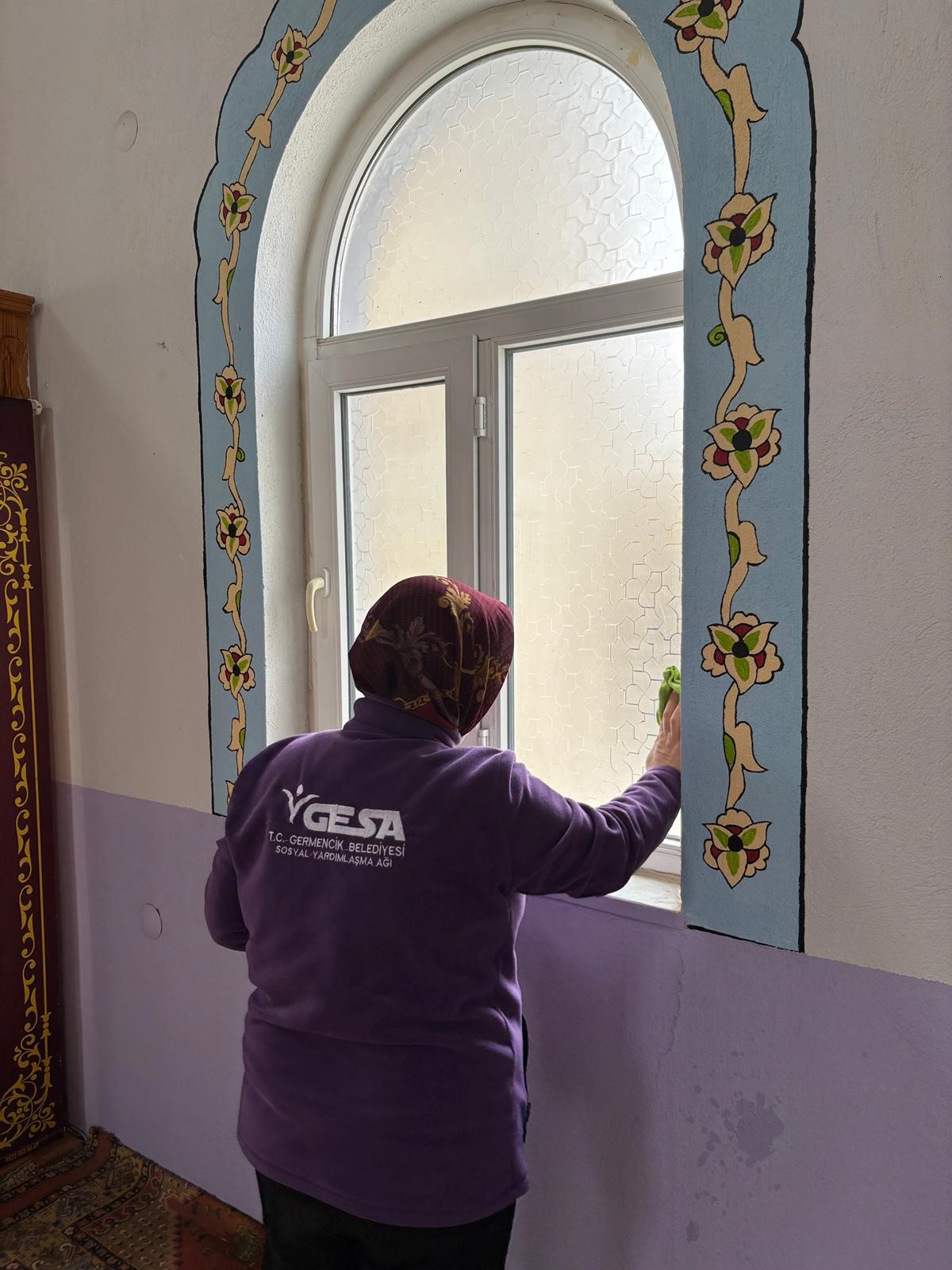 Germencik'te Ramazan Ayı Öncesi Camiler Temizlendi (6)