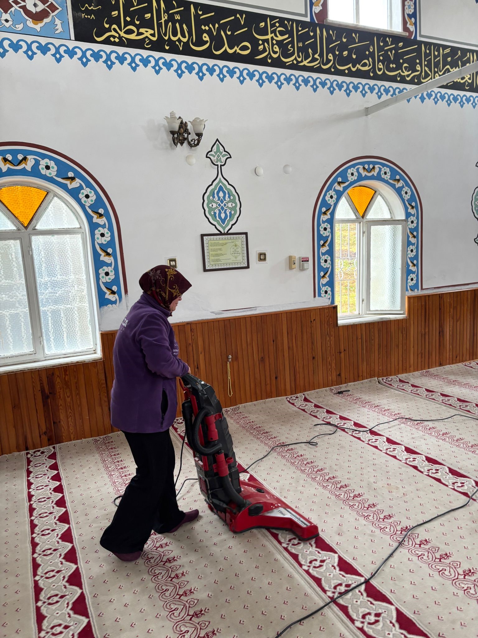 Germencik'te Ramazan Ayı Öncesi Camiler Temizlendi (7)