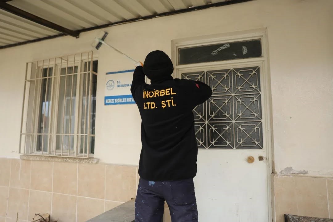 İncirliova Belediyesi’nden Camilerde Ramazan Temizliği (2)