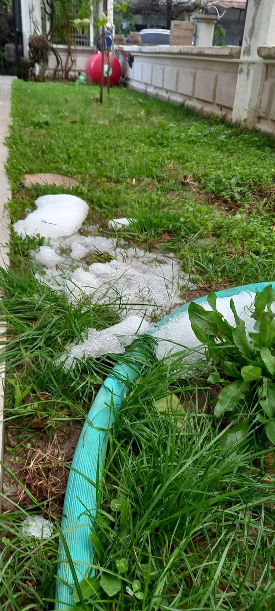 Kuvvetli Yağışın Ardından Dolu Etkili Oldu (2)