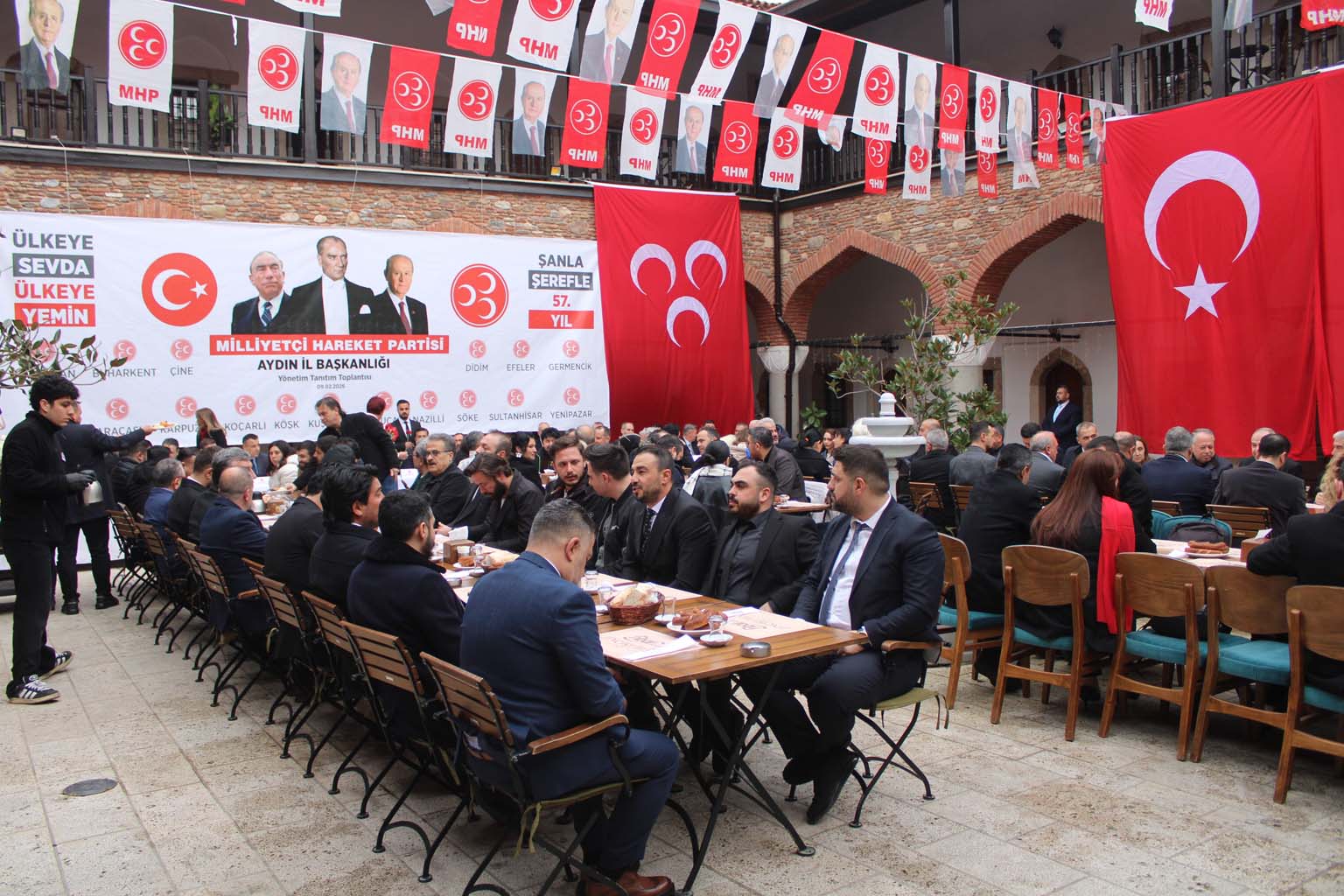Mhp Aydın'da Yeni Yönetim Tanıtıldı (7)