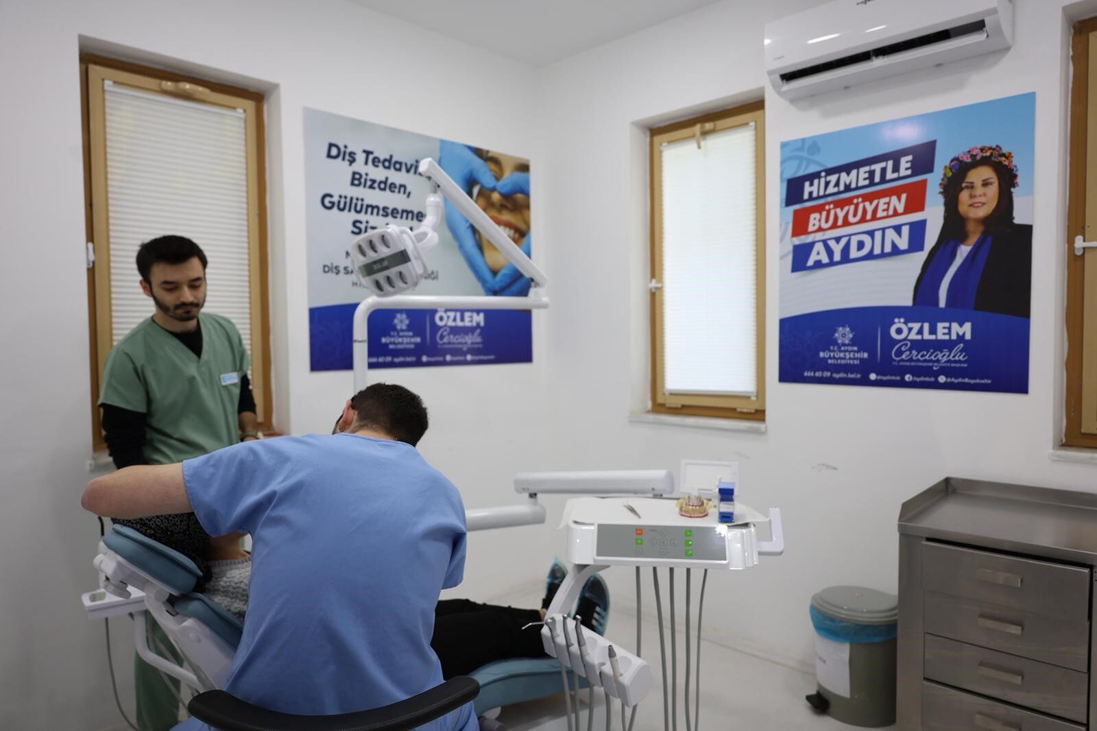 Nazilli Ağız Ve Diş Sağlığı Polikliniği'ne Vatandaşlardan Yoğun Ilgi (3)