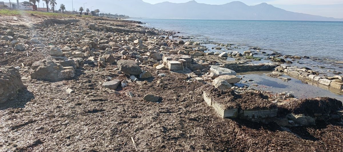Yağışlar Sonrası Kuşadası’nda Tarih Gün Yüzüne Çıktı (4)