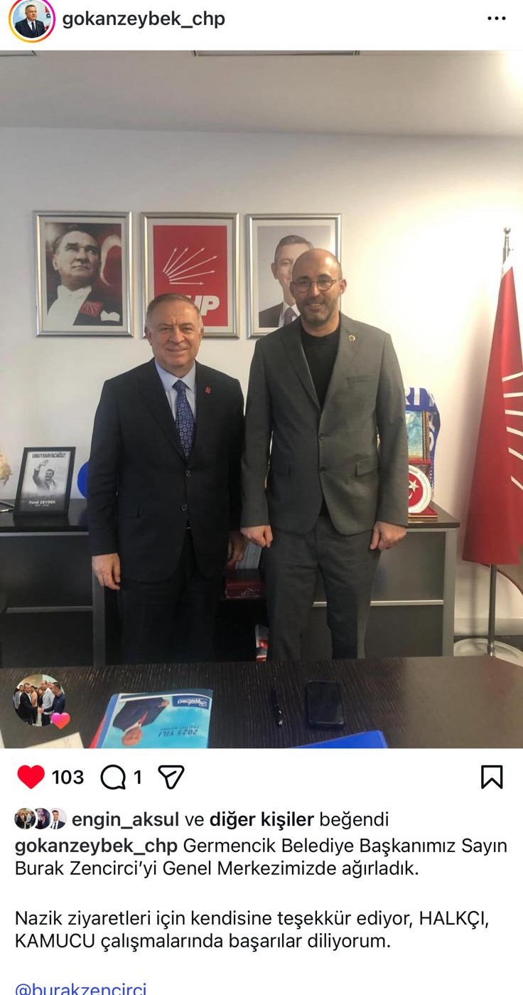 Zeybek’ten Başkan Zencirci’ye Övgü Dolu Sözler (1)