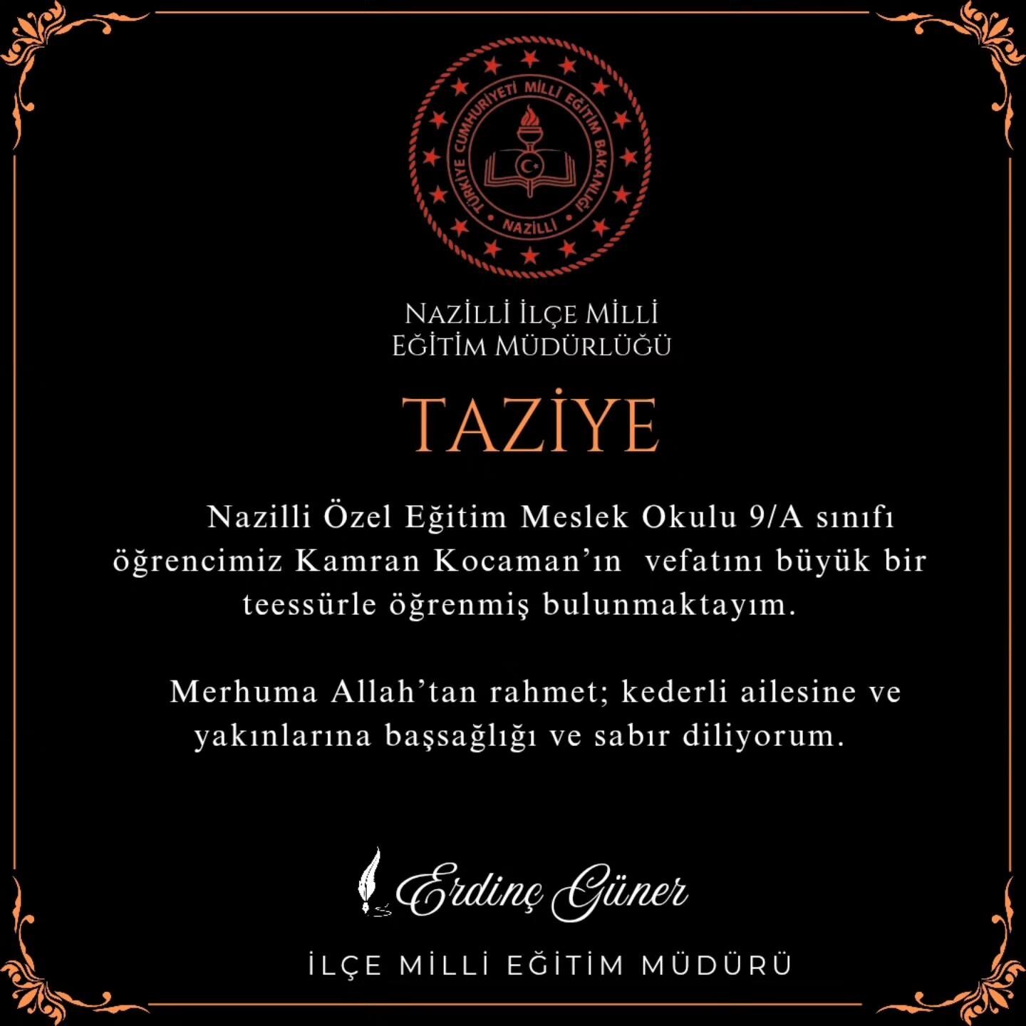 Aydın’da 16 Yaşındaki Lise Öğrencisi Evinde Ölü Bulundu (1)