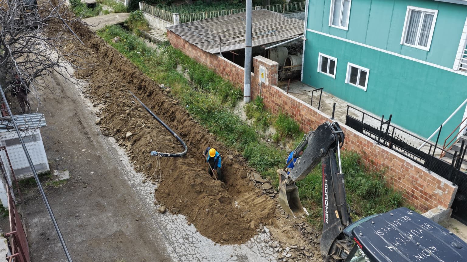 Başkan Çerçioğlu Çalışıyor, Kazanan Aydın Oluyor.. Tüm Ilçelerde Altyapı Çalışmaları Sürüyor (7)