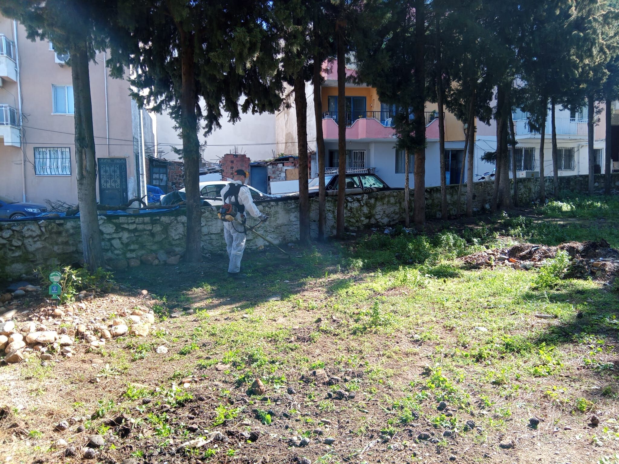 Başkan Çerçioğlu Talimat Verdi, Aydın’da Mezarlıklar Bayrama Hazırlandı (13)