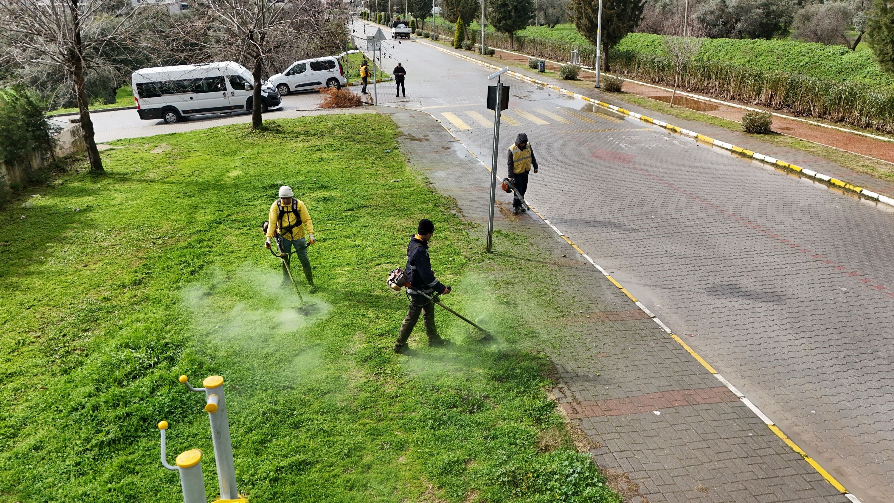 Başkan Çerçioğlu Talimat Verdi, Nazilli’deki Yürüyüş Yolu Pırıl Pırıl Oldu (8)