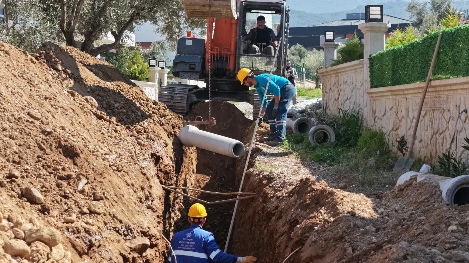 Başkan Çerçioğlu'ndan Davutlar’da Altyapı Yatırımı (4)