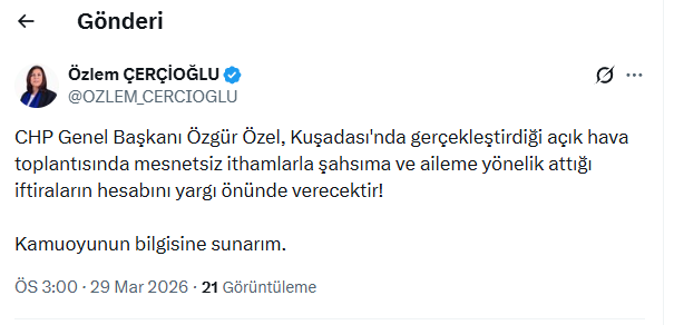 Başkan Çerçioğlu’ndan Özgür Özel’e Sert Yanıt Hesabını Yargı Önünde Verecek (1)-1