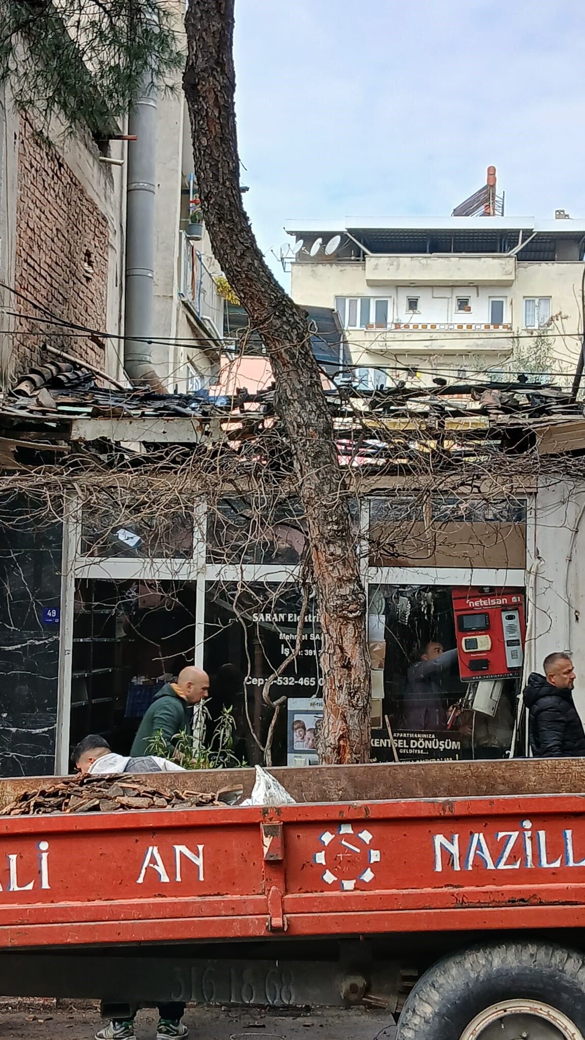 Buharkent’te Iş Yeri Yangını (3)