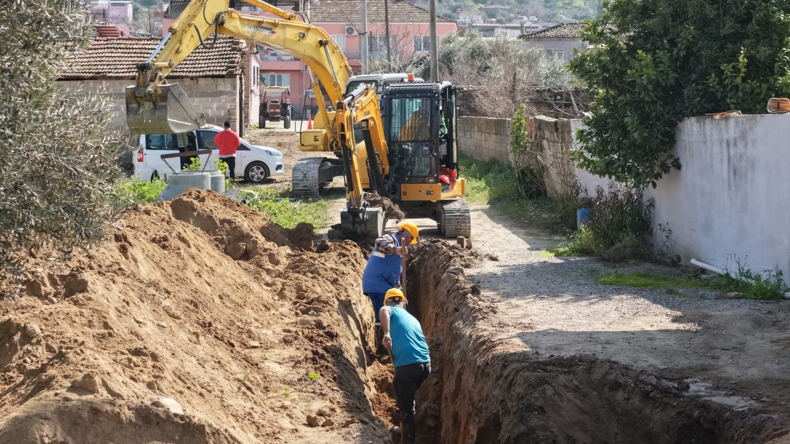 Büyükşehir’den Yenipazar’da Altyapı Çalışması (1)