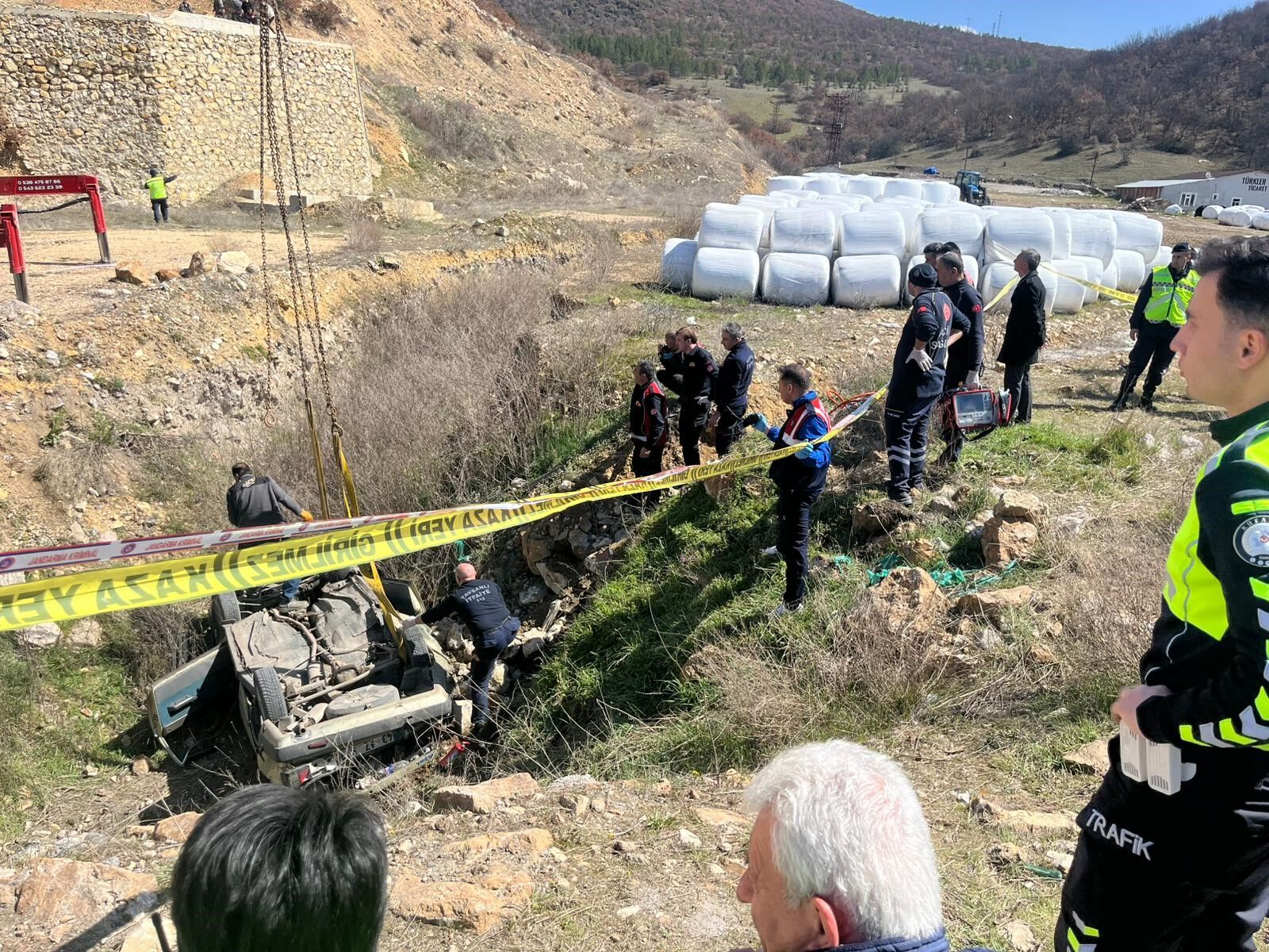 Feci Kazada 2 Ölü, 1 Yaralı (2)