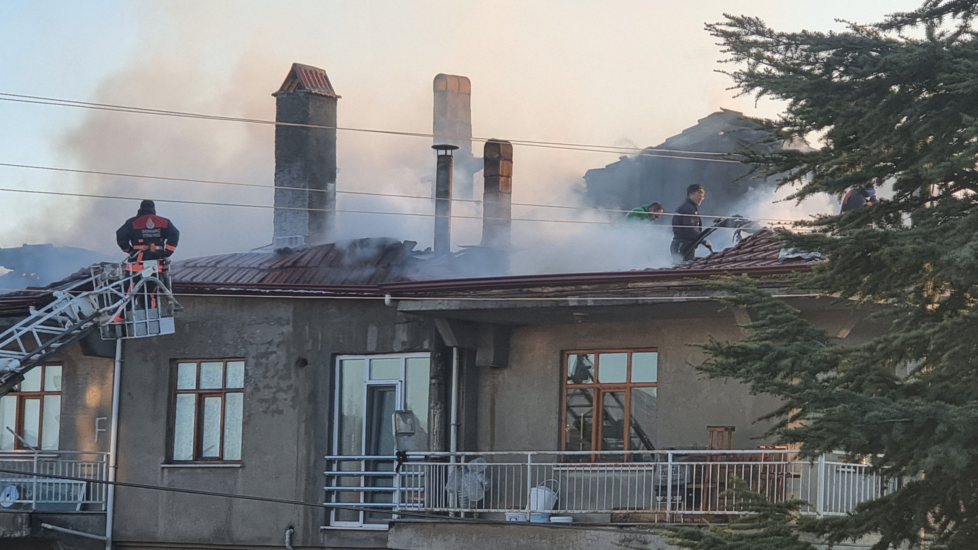 İftar Vakti Korkutan Yangın (7)