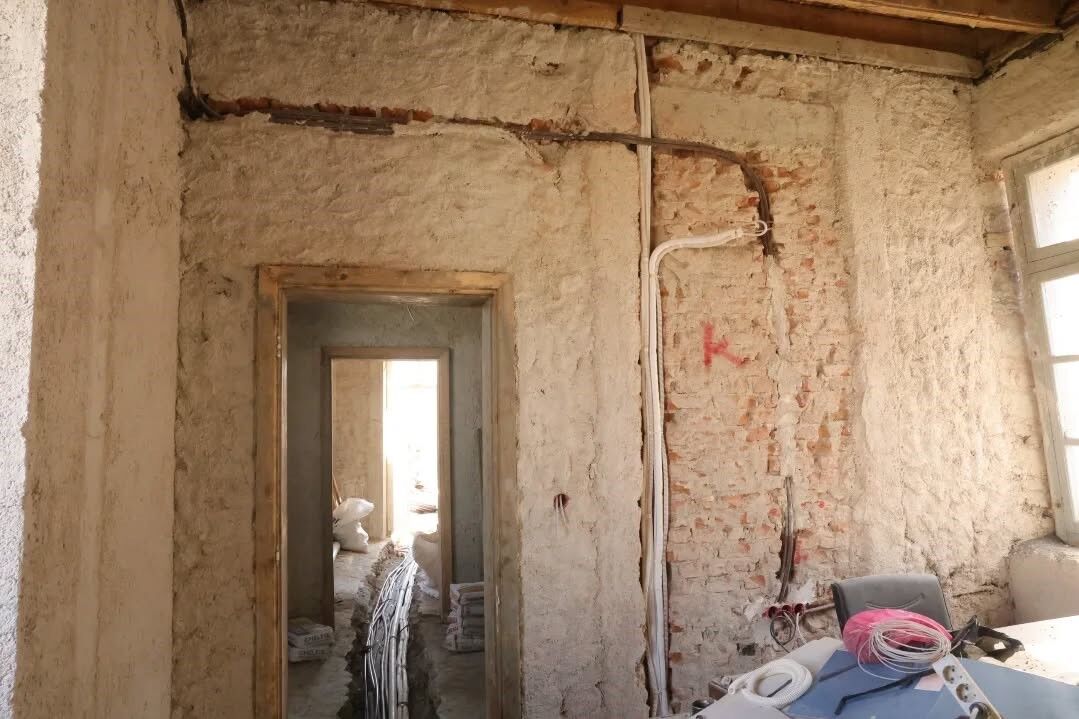 İncirliova’daki Tarihi Istasyon Binası Yenileniyor (7)