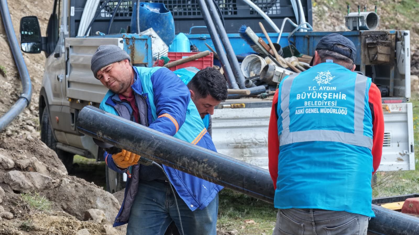 İyi Ki Çerçioğlu Var.. Büyükşehir Ekipleri Dağ Tepe Demeden Çalışmalara Devam Ediyor (7)