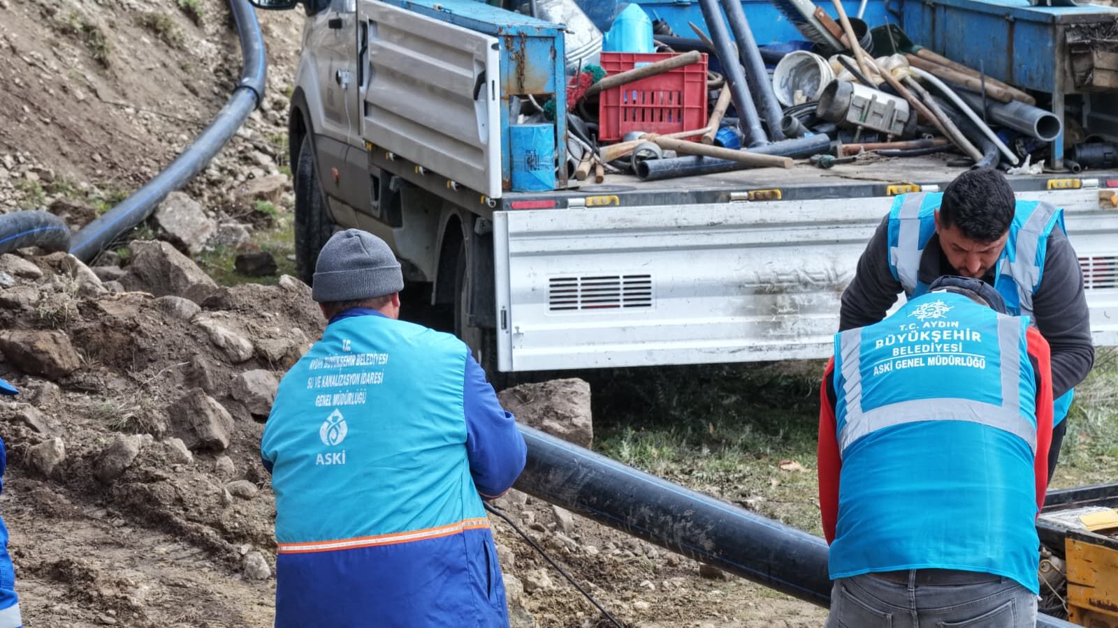 İyi Ki Çerçioğlu Var.. Büyükşehir Ekipleri Dağ Tepe Demeden Çalışmalara Devam Ediyor (8)
