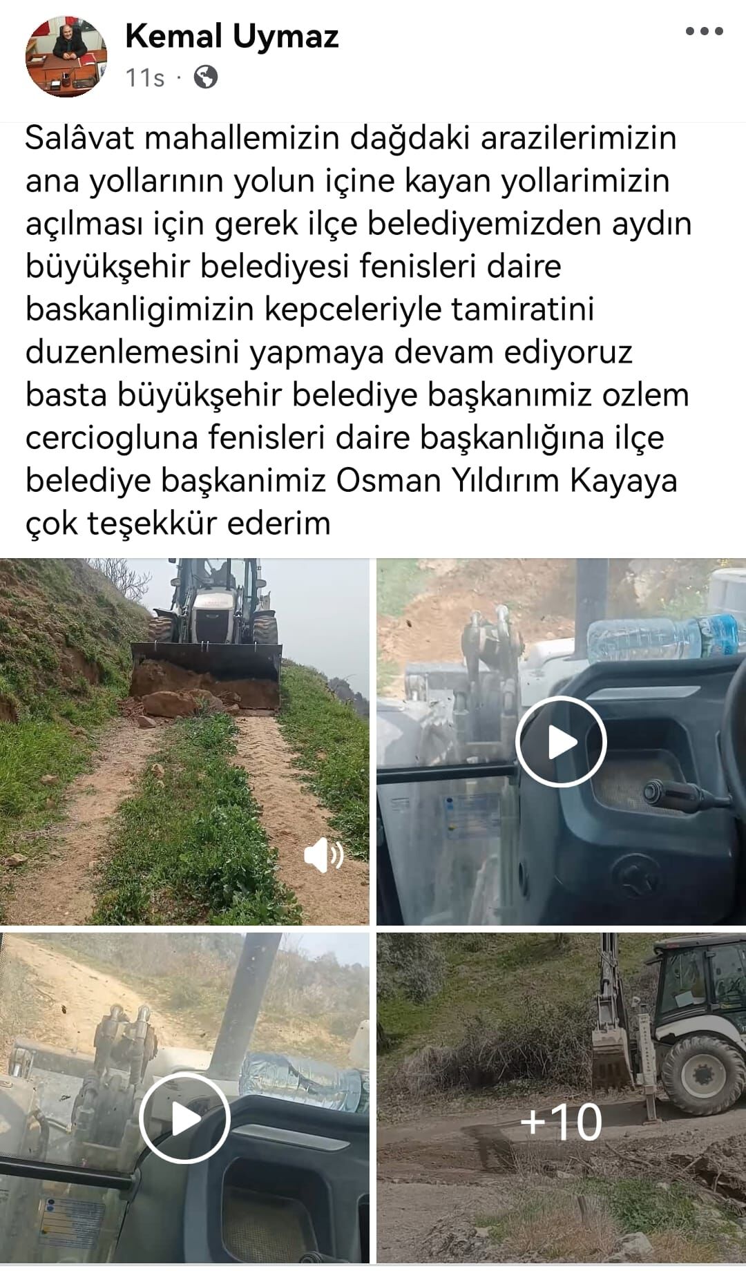 Muhtarlardan Başkan Çerçioğlu’na Hizmet Teşekkürü (4)