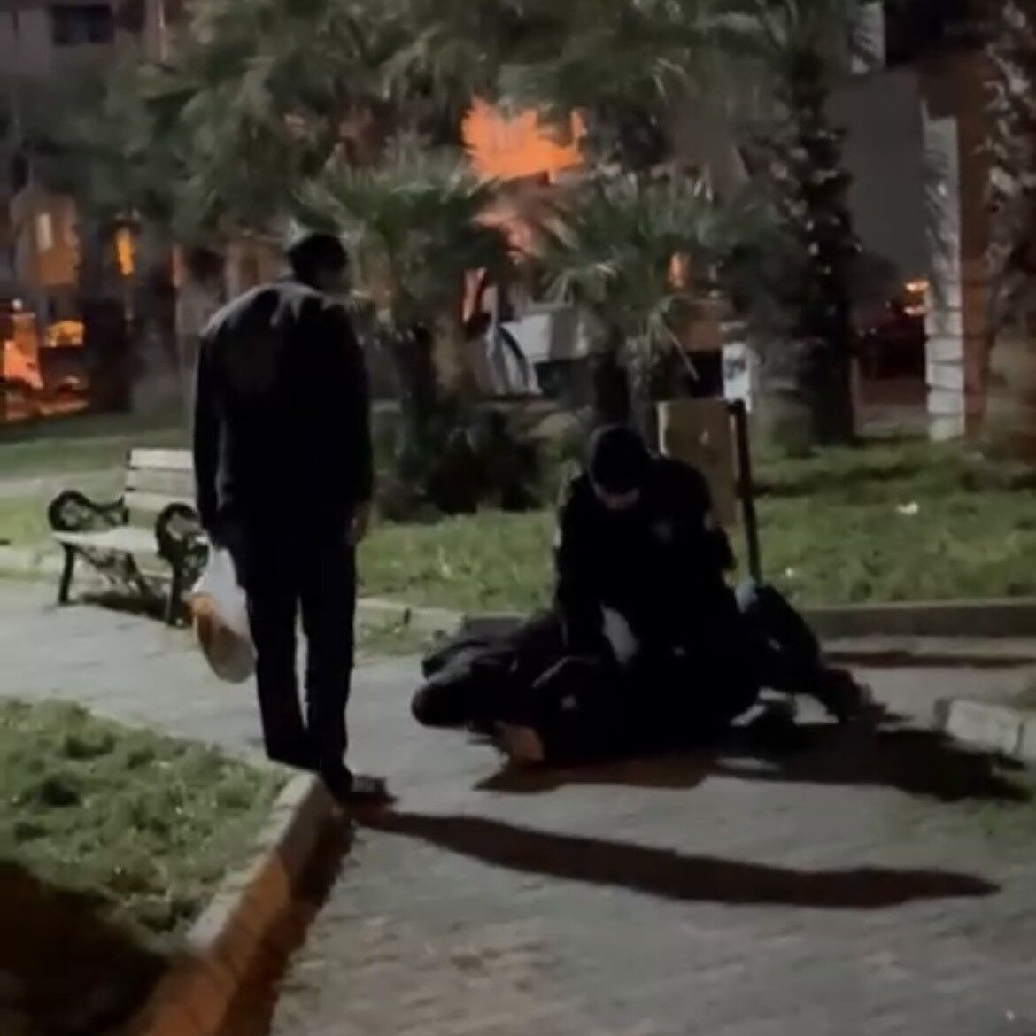 Parkta Olay Çıktı (3)